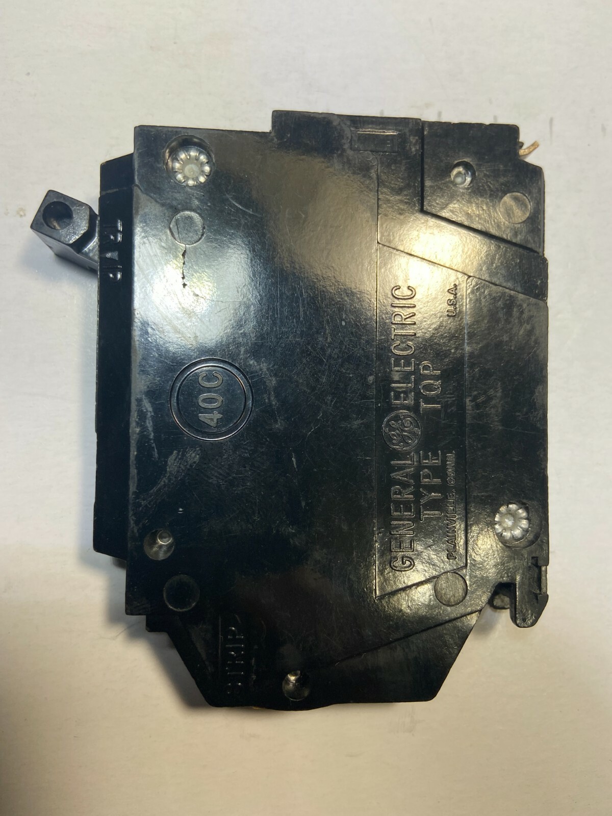 General Electric GE THQP140 TQP140 1-Pole 40-Amp Circuit Breaker USED TESTED OK