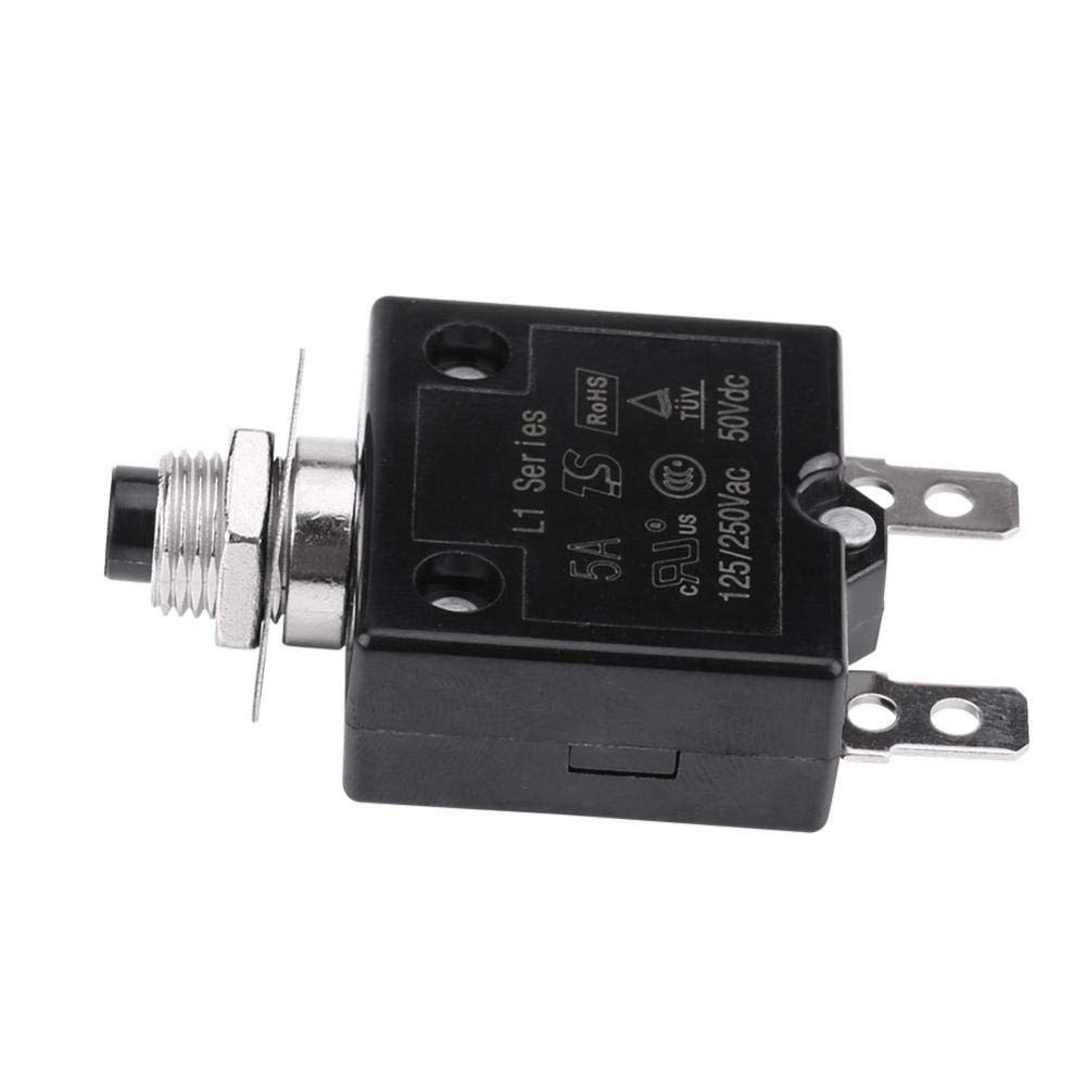 Thermal Circuit Breaker, Circuit Breaker 5A 8A 10A 15A 18A 20A 30A Optional R…