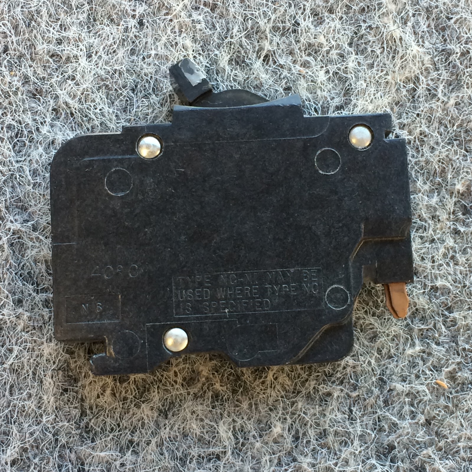 NC120 FPE 20 Amp 1 Pole Stab-Lok “Thin” Federal Pacific Breakers NC20 WARRANTY