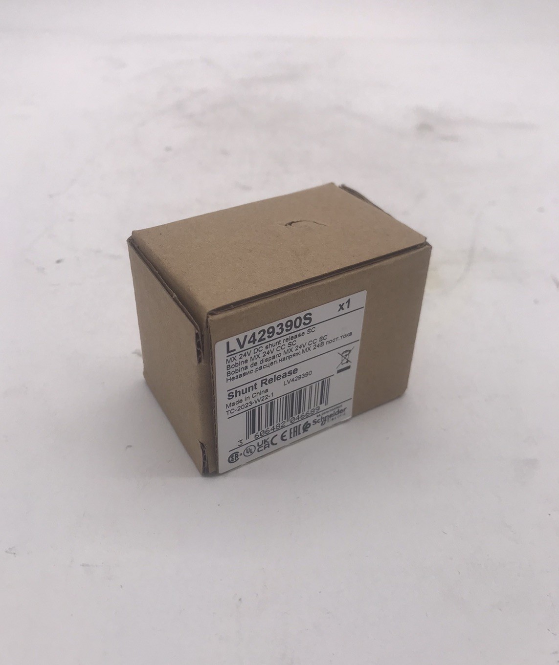 HOUSTON STOCK NEW SQUARE D LV429390S SHUN TRIP RELEASE 24 VDC FREE 2 DAY AIR