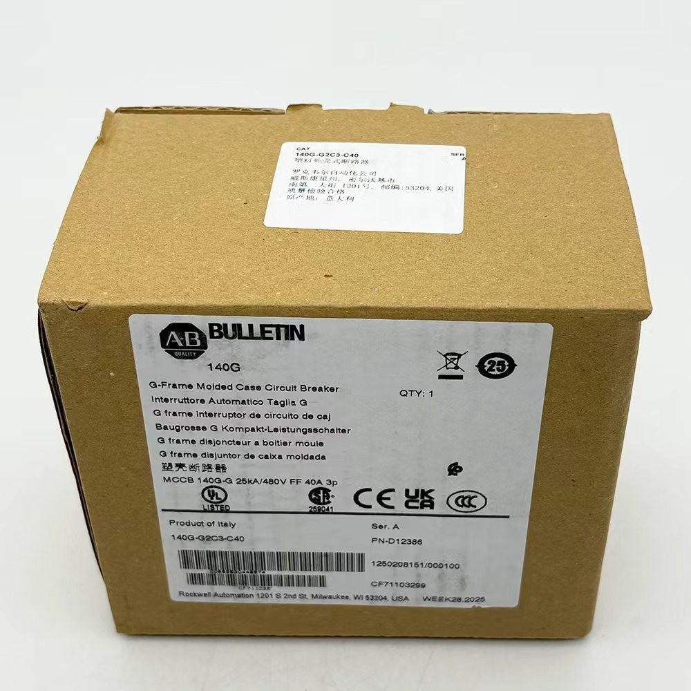 140G-G2C3-C40 140G 125A Frame Molded Case 40 A Ckt-Bkr 140GG2C3C40