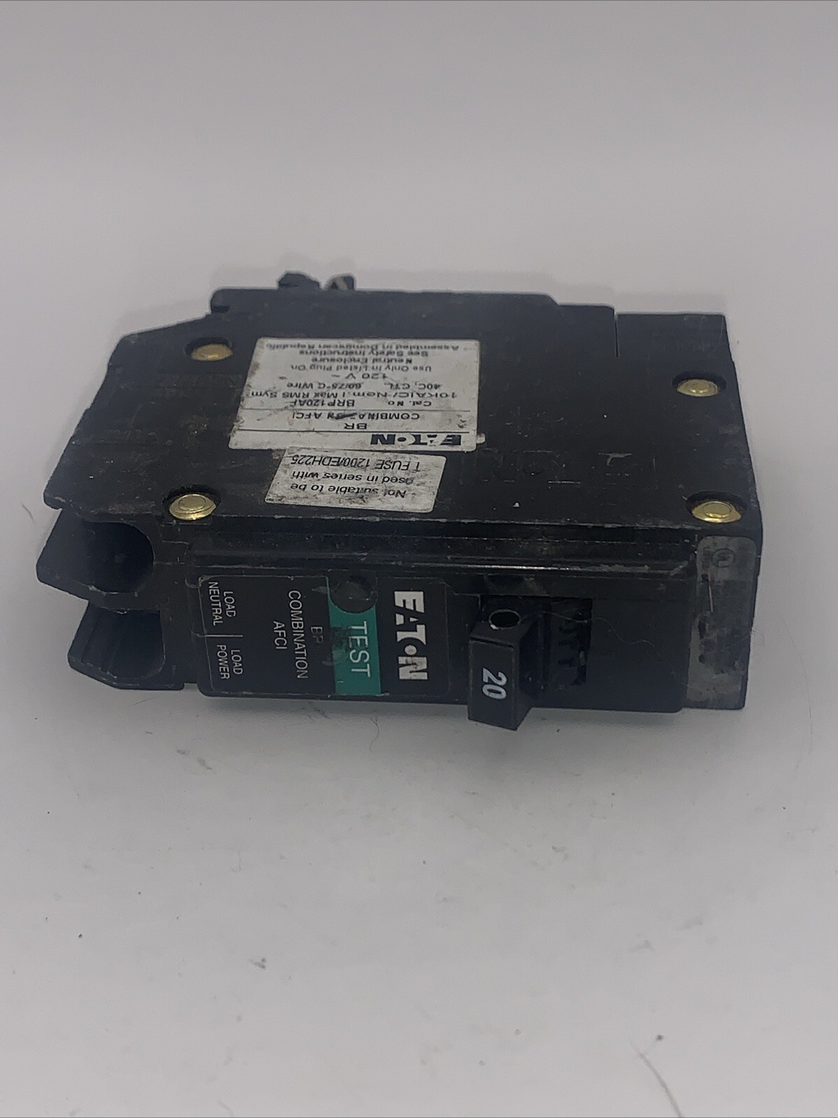 Eaton BRP115AF 120/240V 15A Single Phase Circuit Breaker