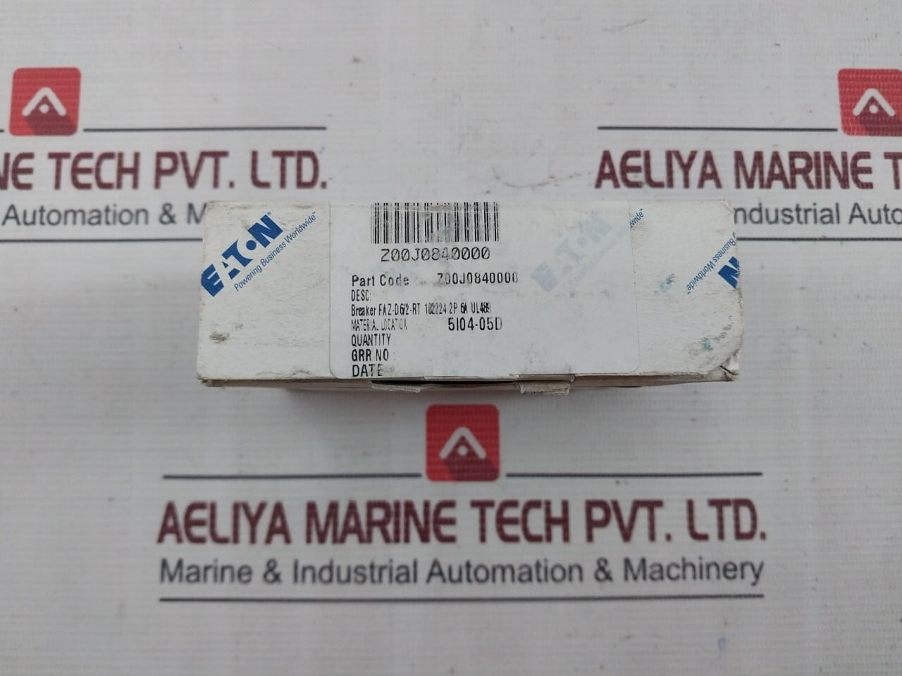 EATON FAZ-D6/2-RT 2 Pole Miniature Circuit Breaker 6A 50/60HZ
