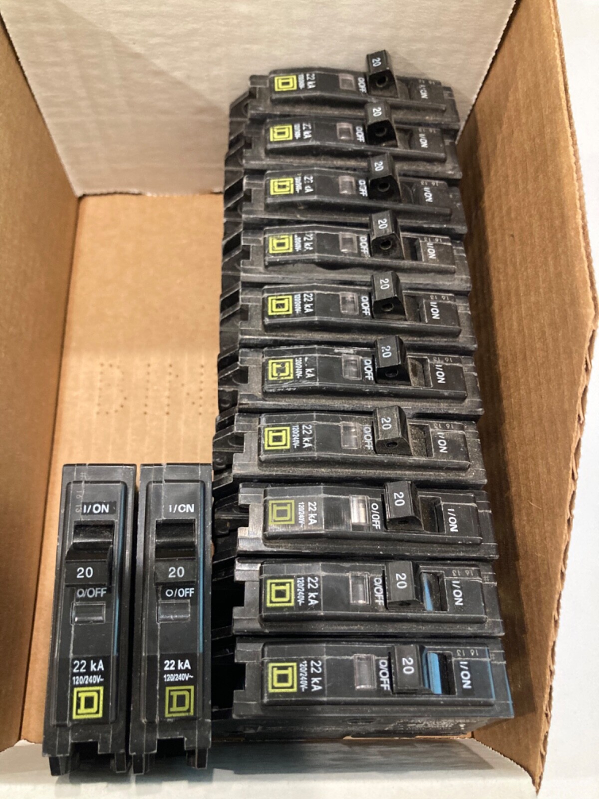 QB120VH 20amp bolt-in breaker $25.00 Each