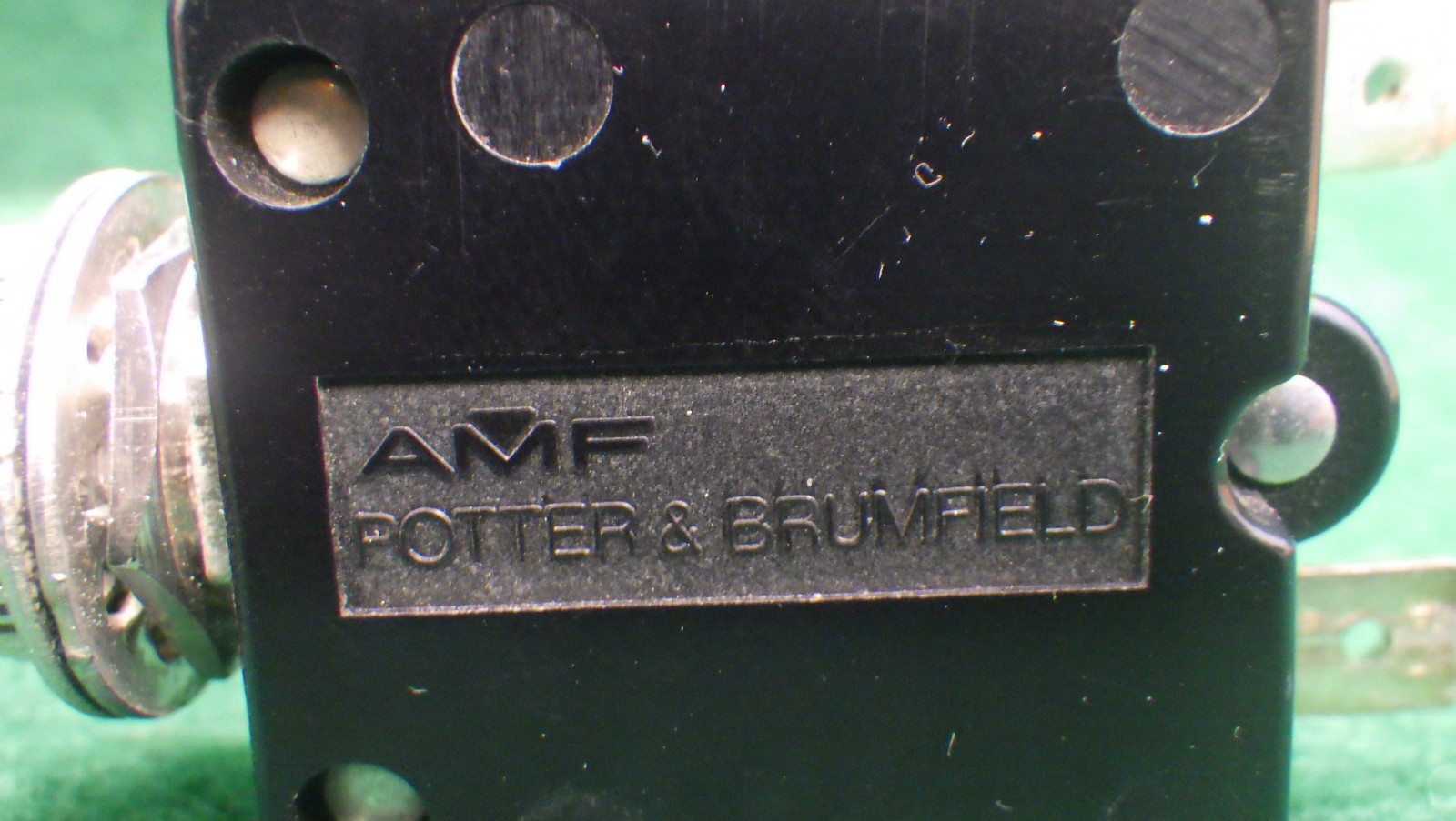 Vintage AMF/Potter Brumfield 6A Circuit Breaker 375-206-101 250VAC/50VDC