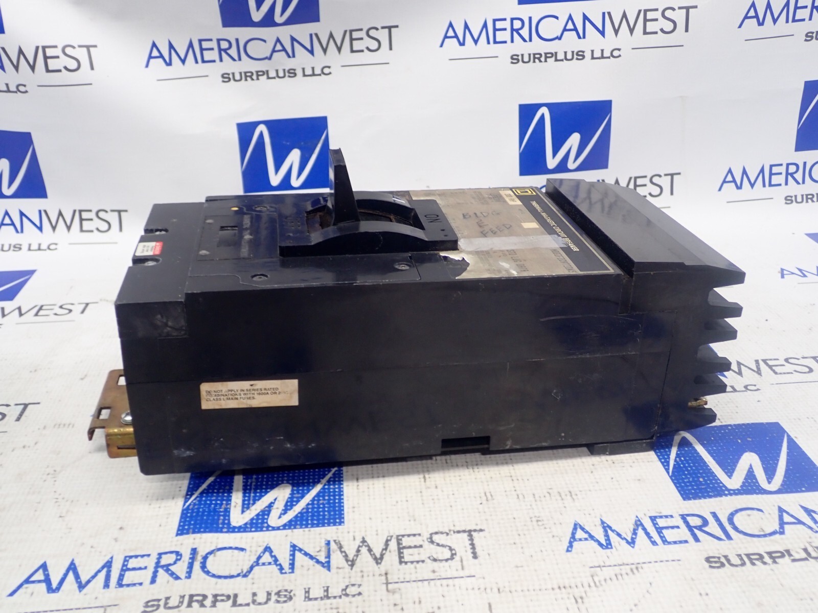 Square D LA36300 3 Pole 300 Amp 600 Volt 30kA@480V I-Line Circuit Breaker Tested