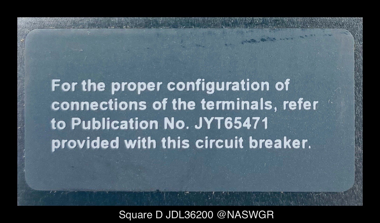 Square D JDL36200 Molded Case Circuit Breaker – 200 Amp – Unused/1Yr Warranty