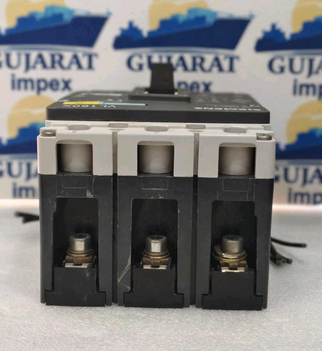 SIEMENS VL 160X 125AMPS 3P 380/415V 70KA / W 3VL9400-UH00 220-250VAC TESTED OK
