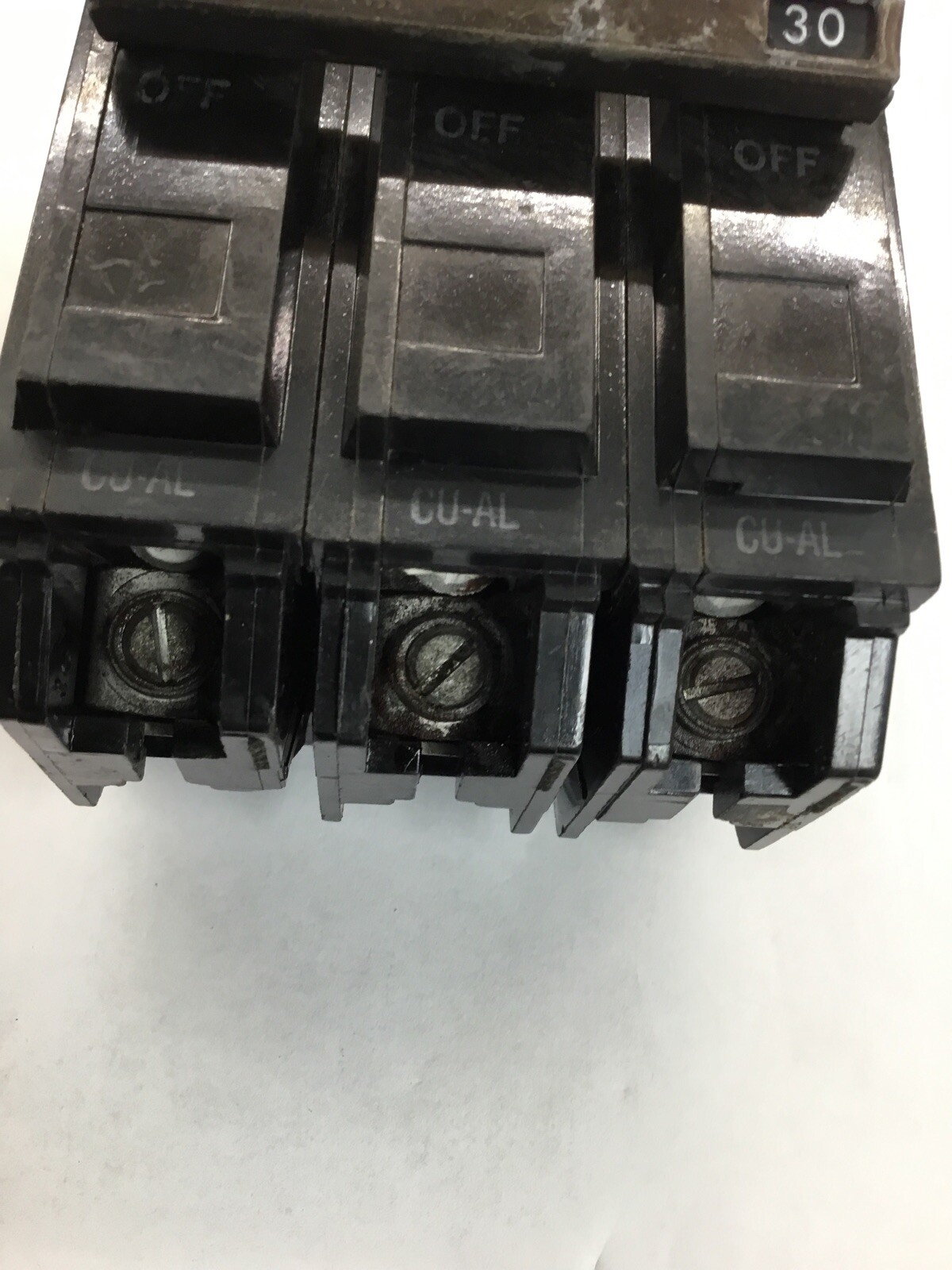 GE General Electric THQL32030 Circuit Breaker 3P 30A 240V THQL-AC THQL