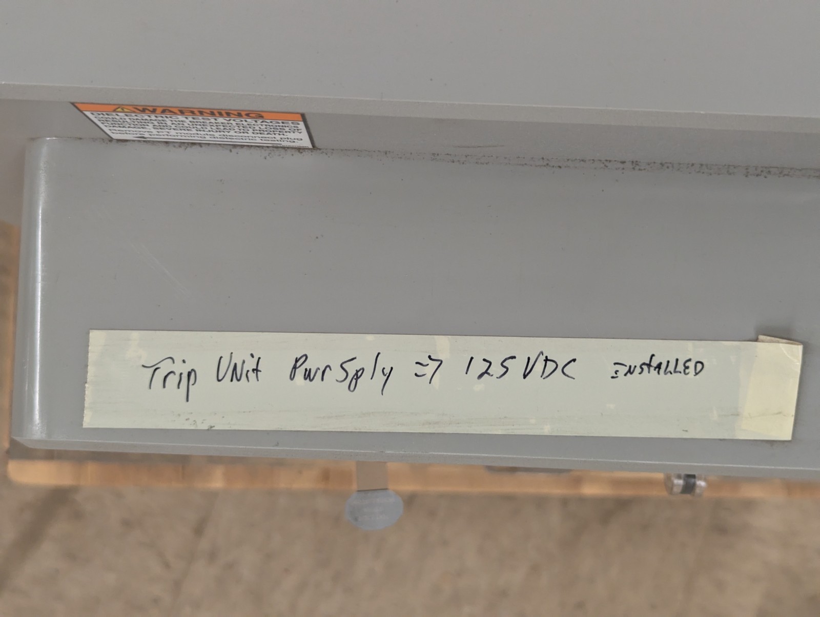 EATON CUTLER-HAMMER MAGNUM DS MDS6163WEA 1600AMP LOW VOLTAGE AC CIRCUIT BREAKER