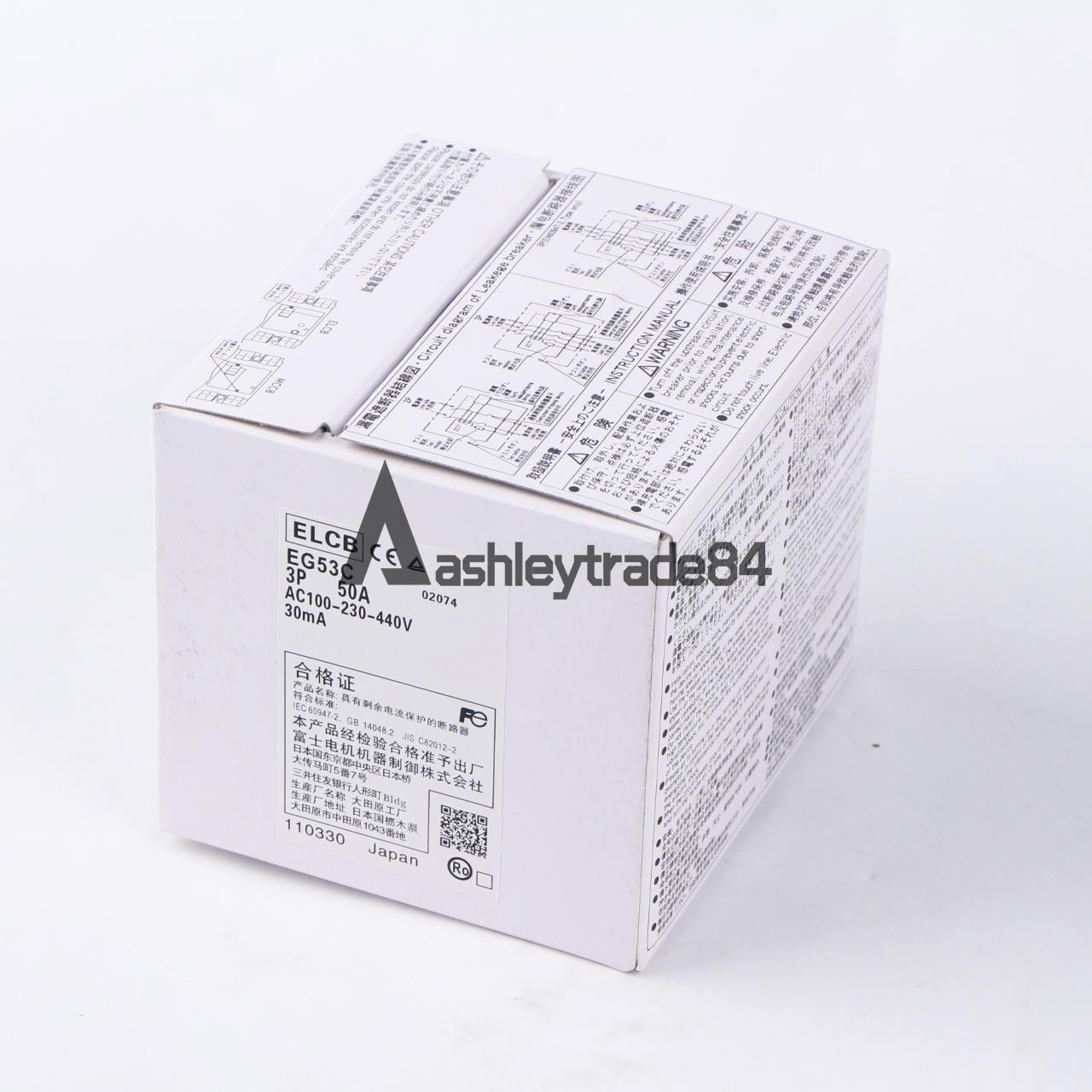 1PCS New Fuji EG53C 50A leakage circuit breakers