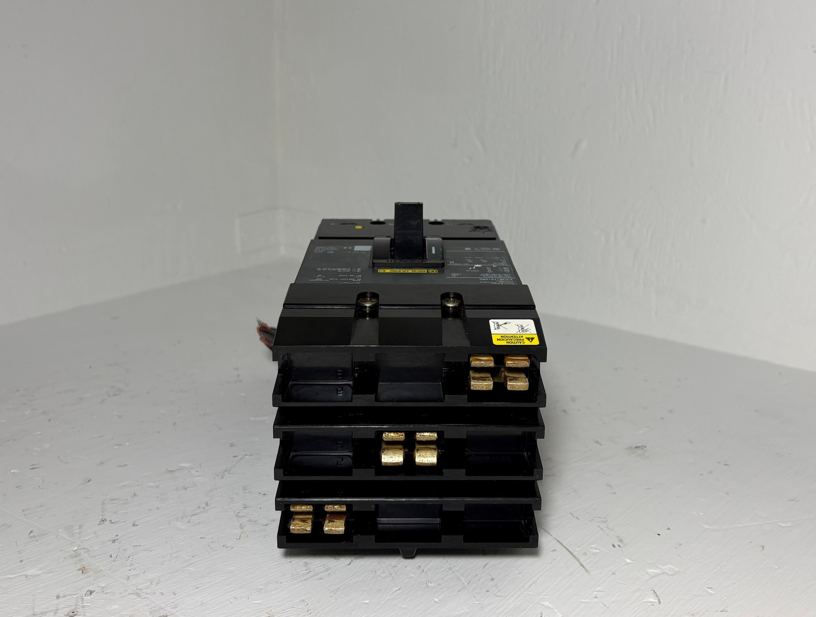 Square D I-Line KA361751580 175A Circuit Breaker Green Label w Aux & UVR 175 Amp