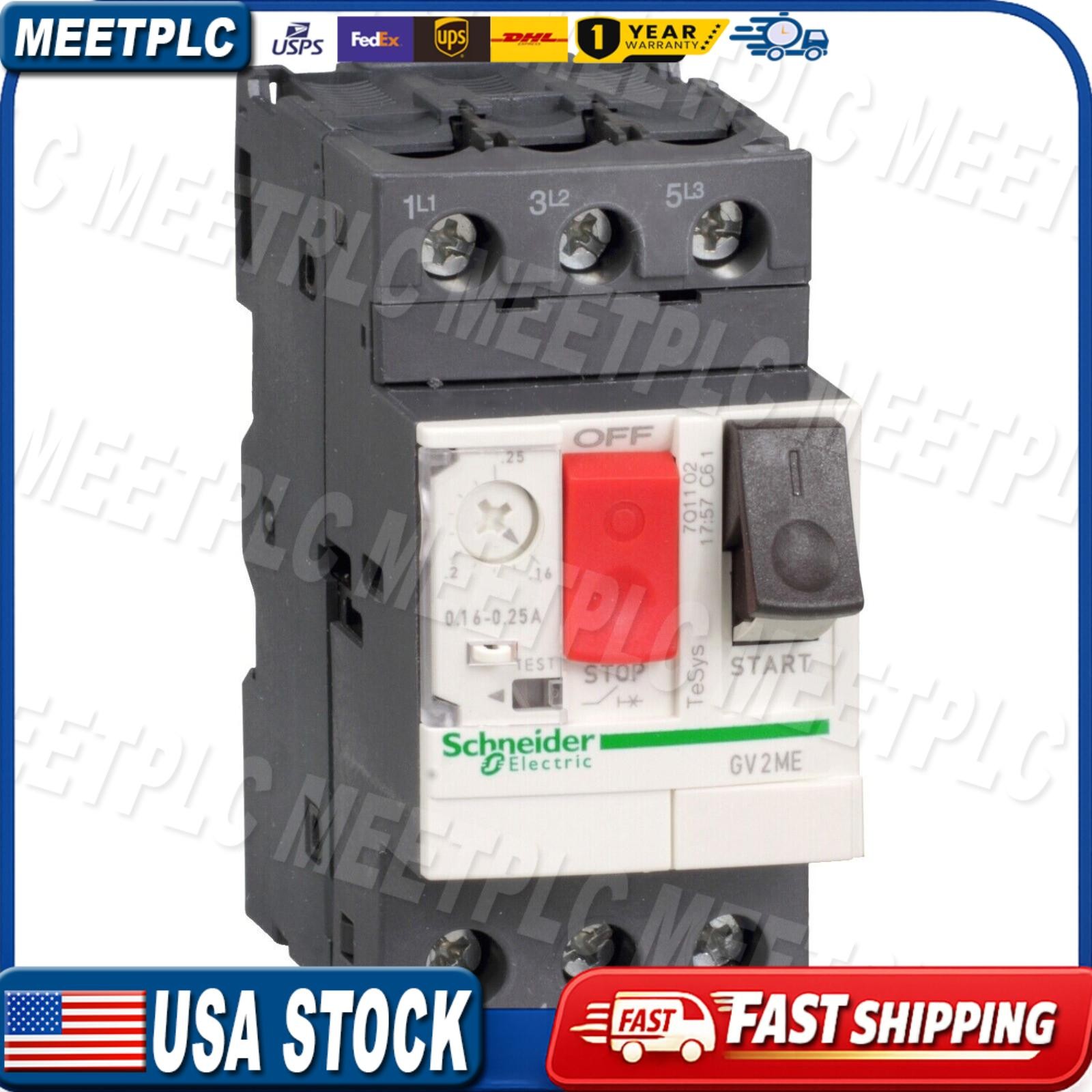 NEW Schneider GV2ME07 Circuit breaker-thermal-magnetic 1.6..2.5A