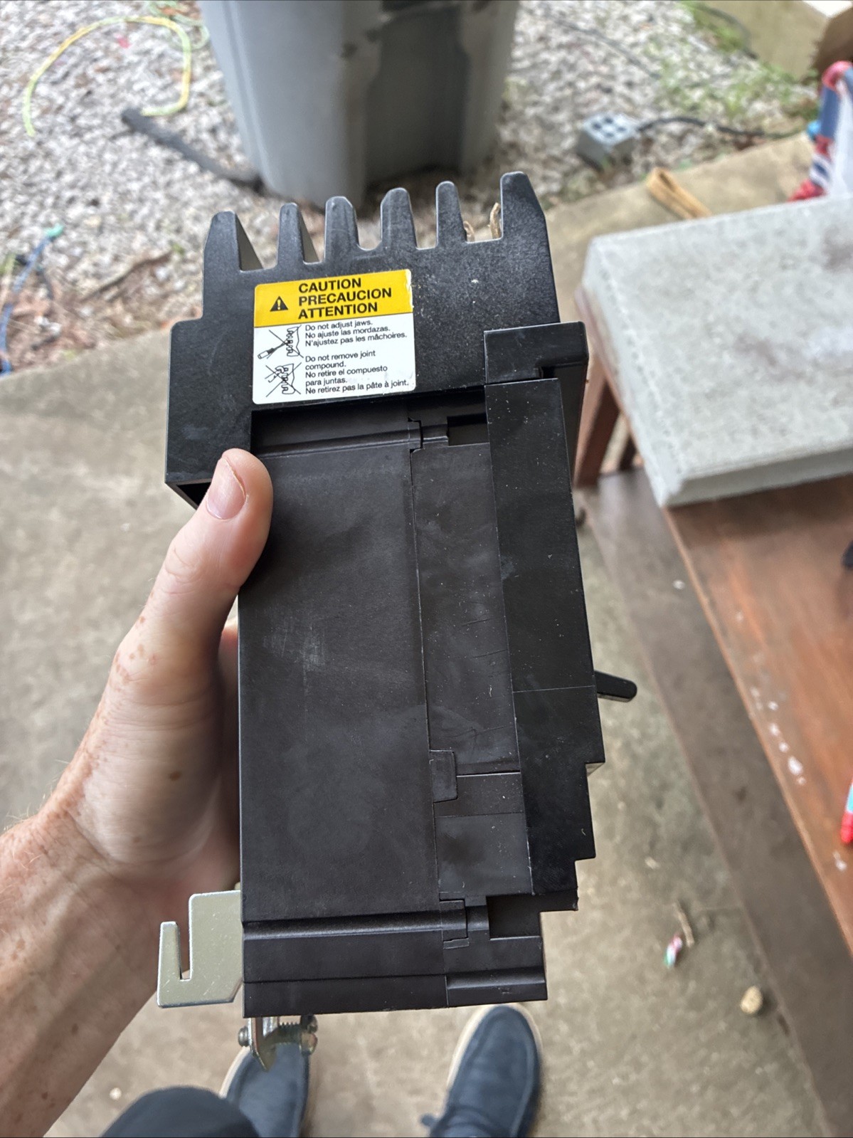 Square D HGA36040 40A 600V 3-Pole Main Circuit Breaker