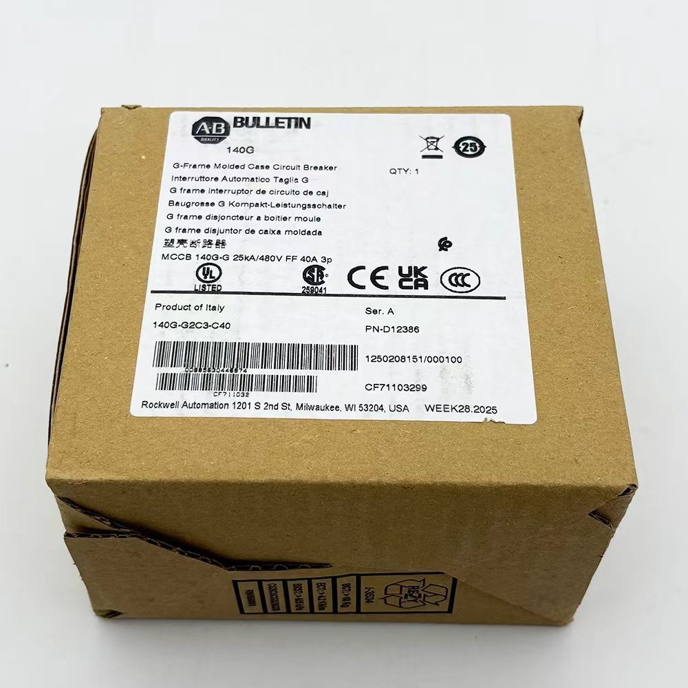140G-G2C3-C40 140G 125A Frame Molded Case 40 A Ckt-Bkr 140GG2C3C40