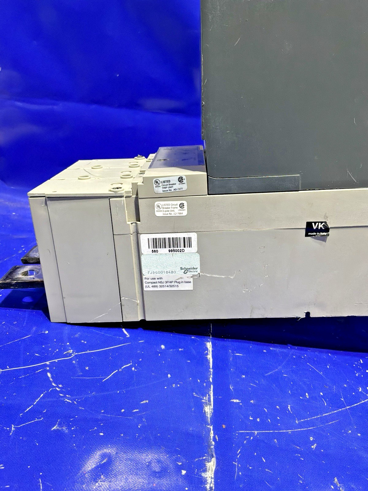 NSJ600H 600 Amp 600V 3 Pole Merlin Gerlin Circuit Breaker🟦