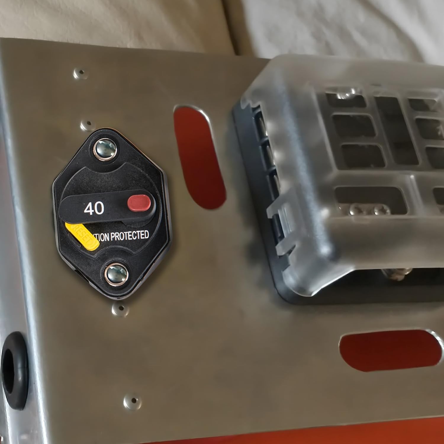 Circuit Breaker Waterproof Manual Reset Marine Panel Mount Switch Truck Boat Shi