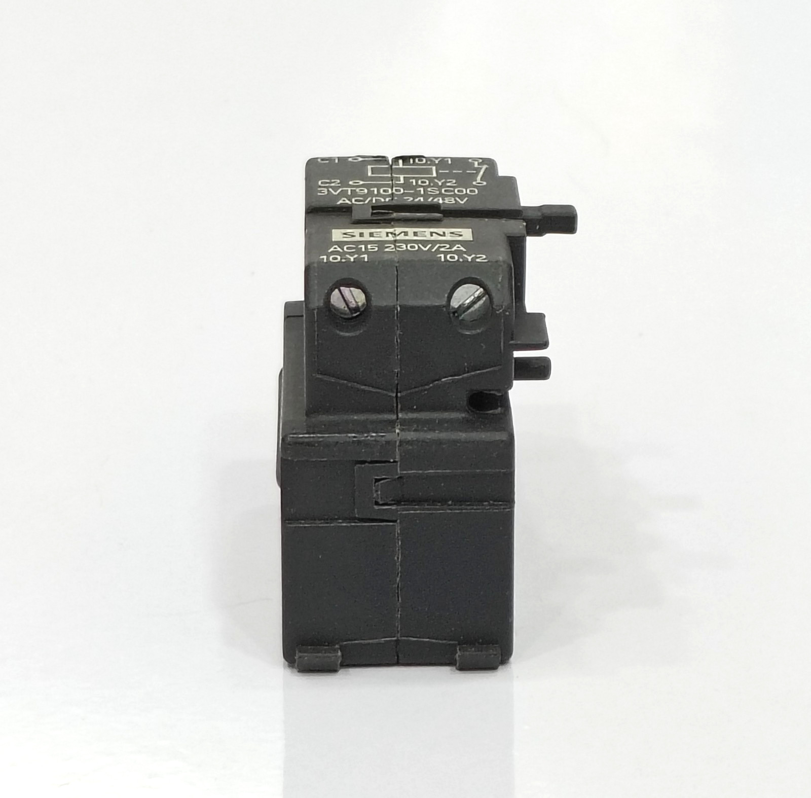 SIEMENS 3VT9100-1SC00 SHUNT TRIP UNIT 24/48V AC/DC