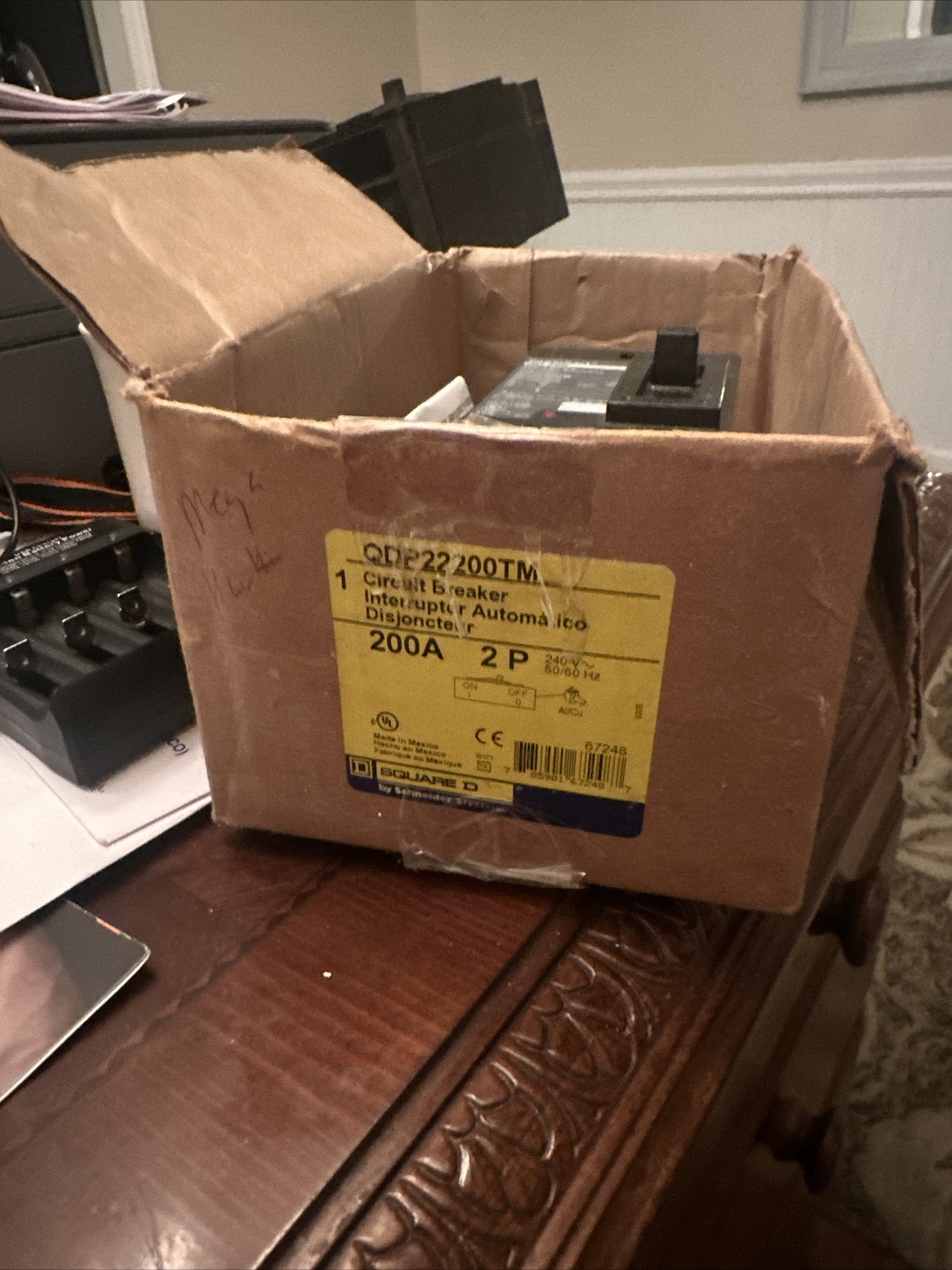 Square D QDP22100TM Circuit Breaker