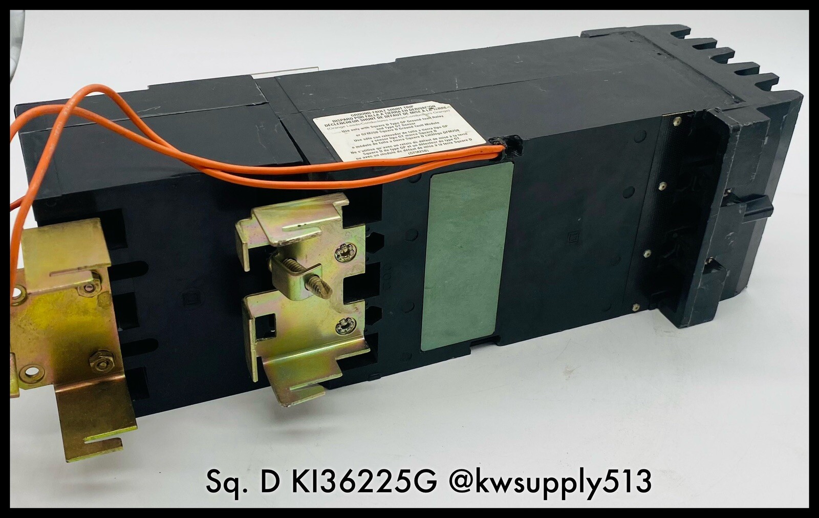 KI36225G ~ Square D KI36225G S2 600V 225A I-Limiter CB ~ With GFM250KA Module