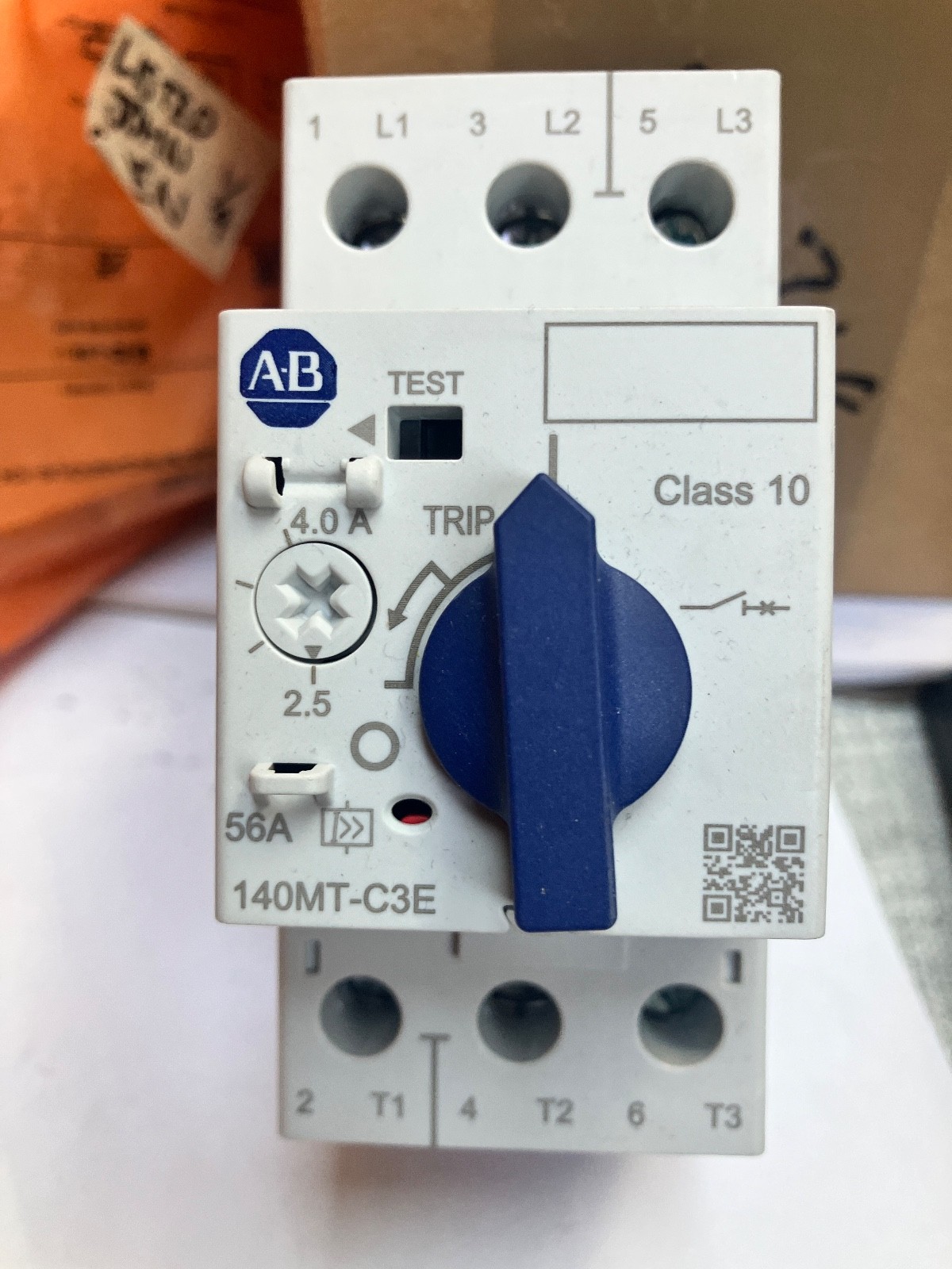 AlB 140MT-C3E-B40 Ser. A Motor Protection Circuit Breaker 2.5A – 4A NEW NO BOX