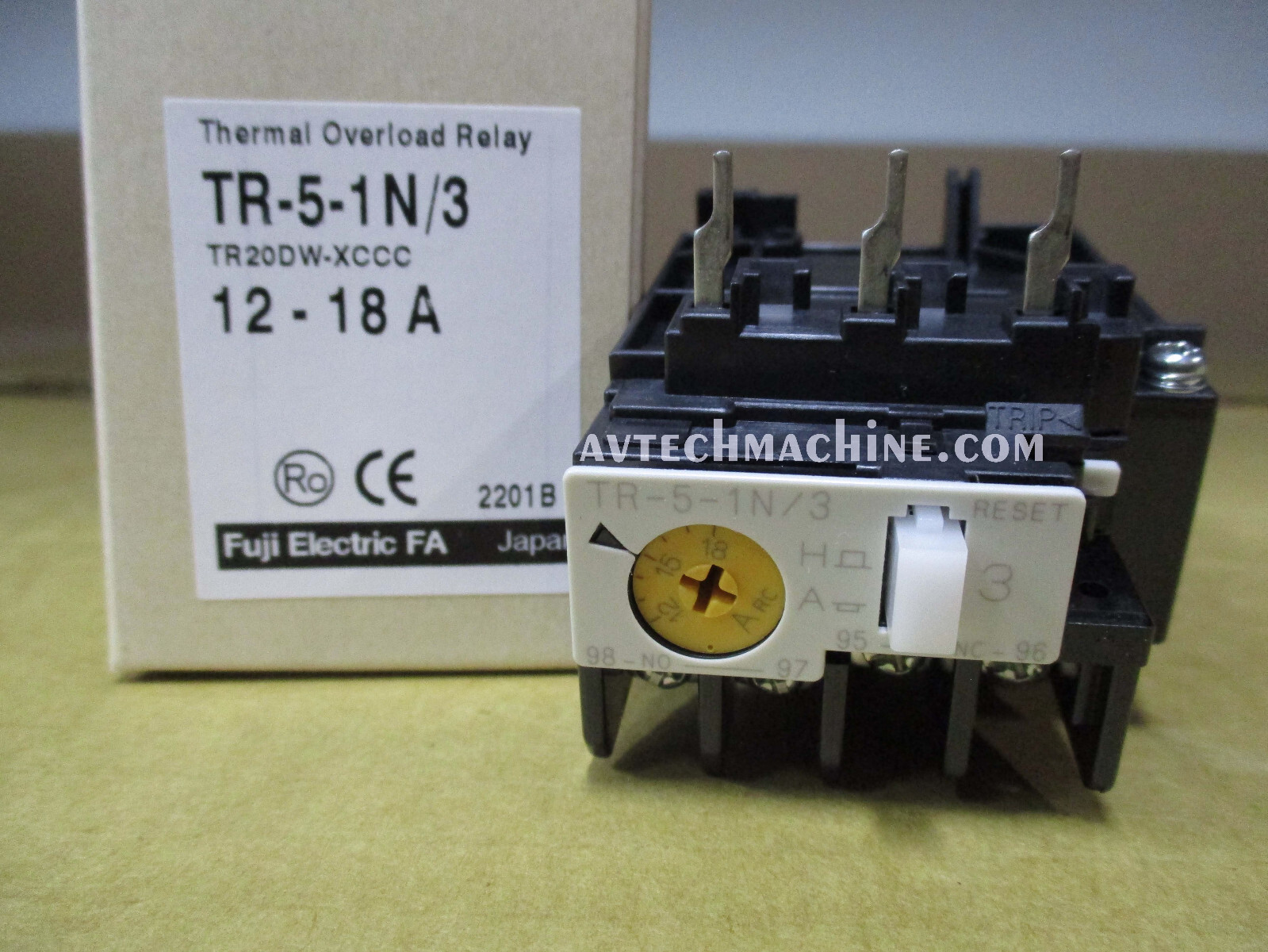TR-5-1N-3-12-18A Fuji Thermal Overload 12 – 18 Amp