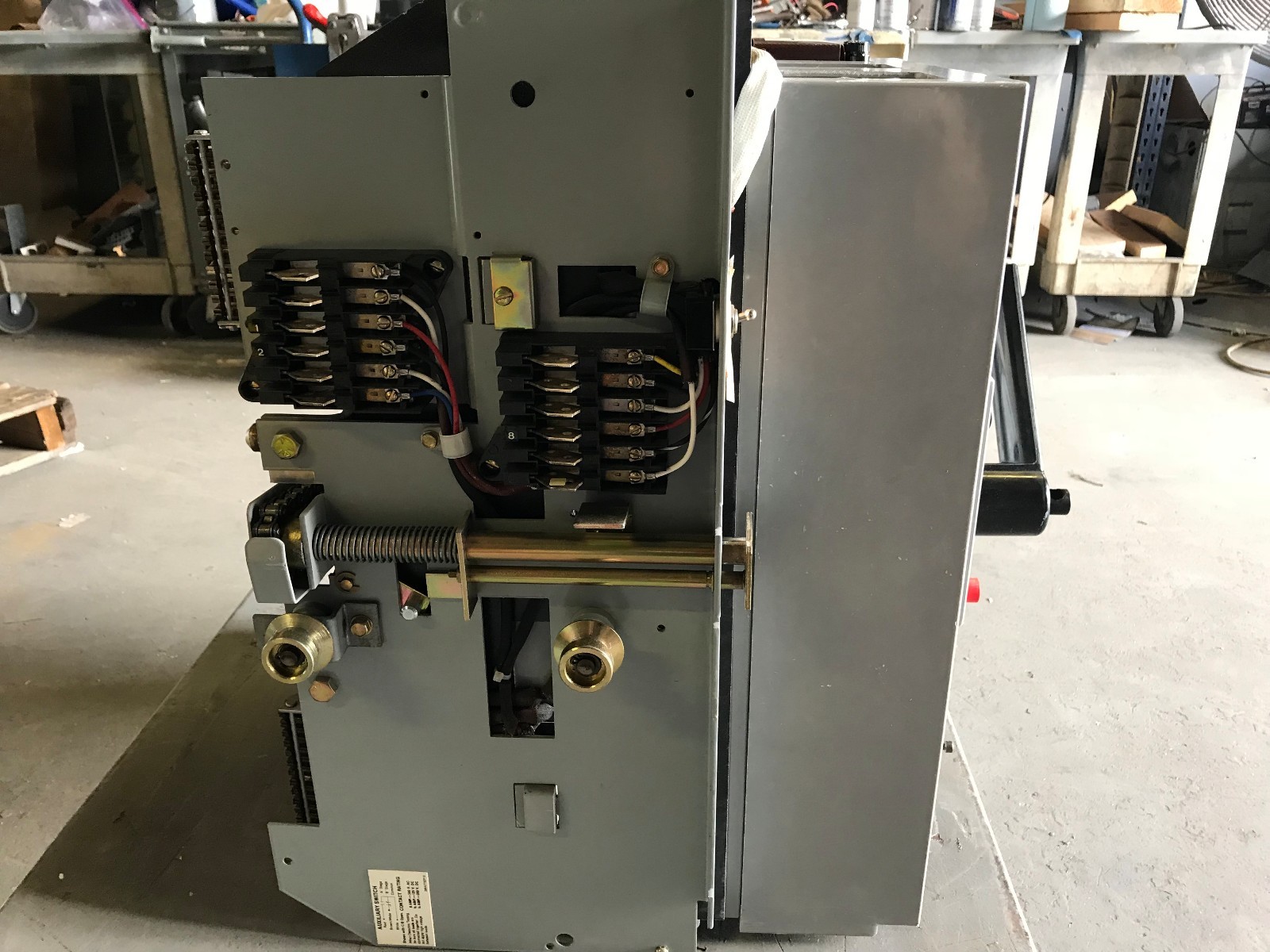 GE POWER BREAK 3000 AMP 600V 3 POLE TC3030TTE1R C330LI TR30B3000 USED E-OK