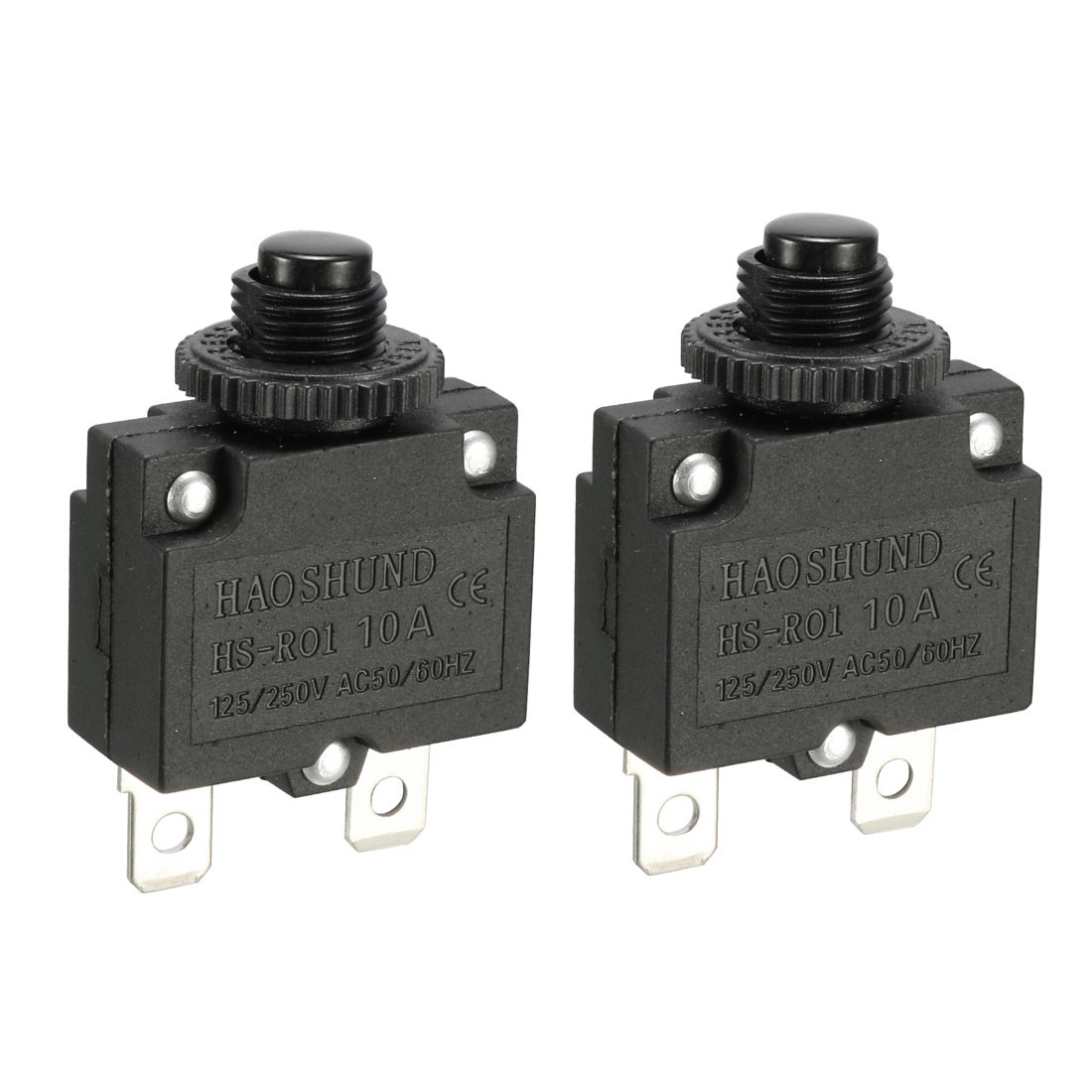 2Pack Air Compressor 10A HS-R01 Overload Protection Circuit Breaker