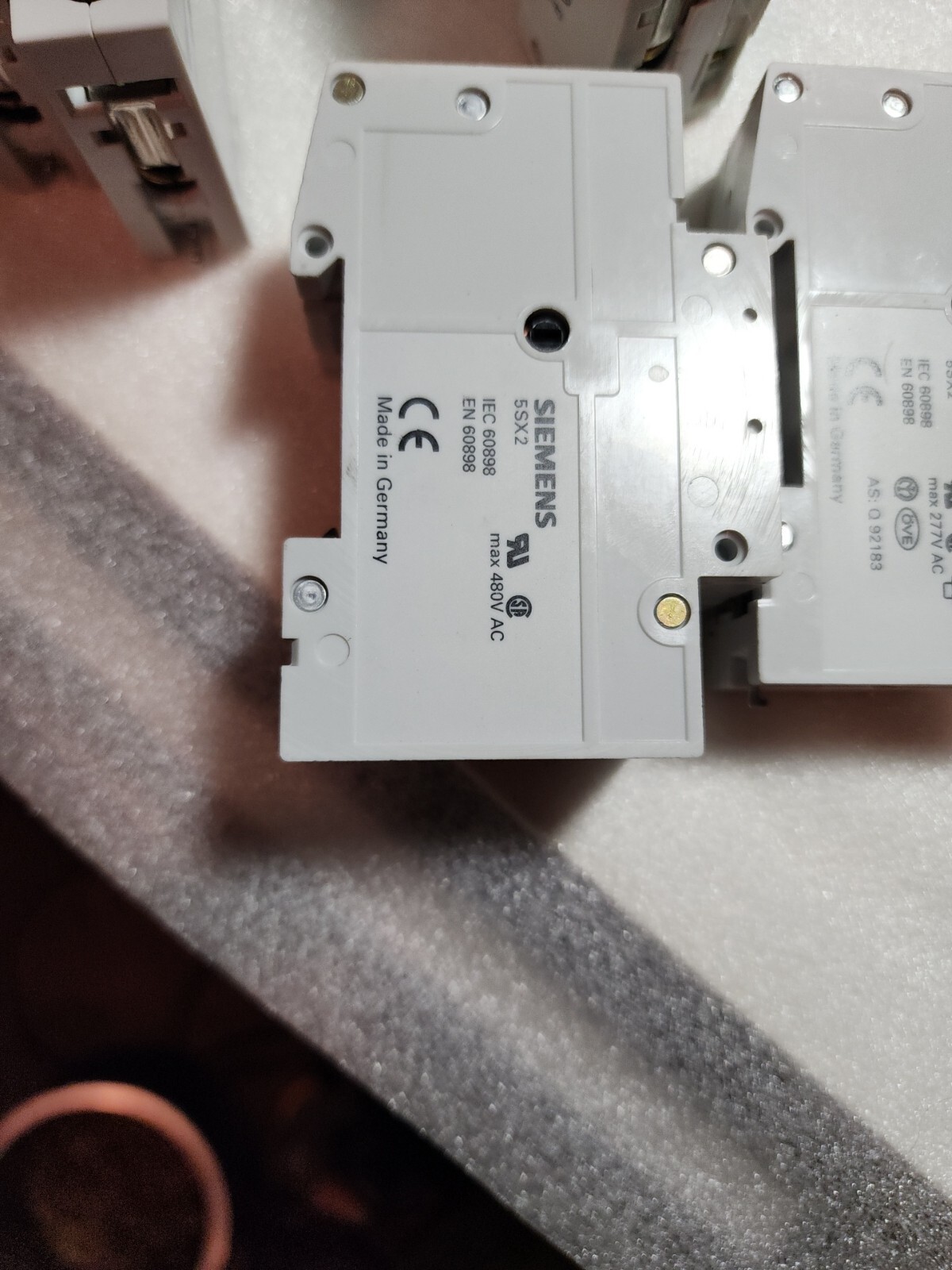 Lot SIEMENS 1@ 5SX22 D25 3@ 5SX21 5SX9100HS 5S 2@ 5SX2 898