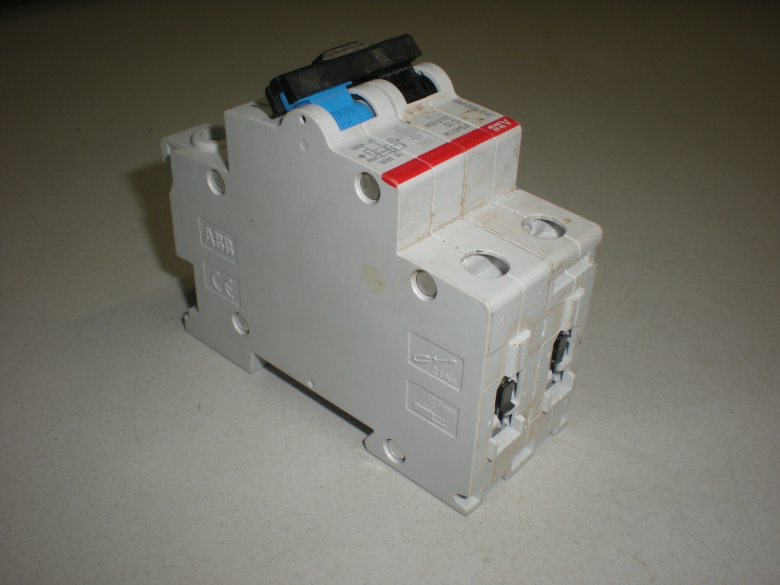 ABB FS451M-C10 Circuit Breaker – Tests OK for Manual Action & Contact Continuity