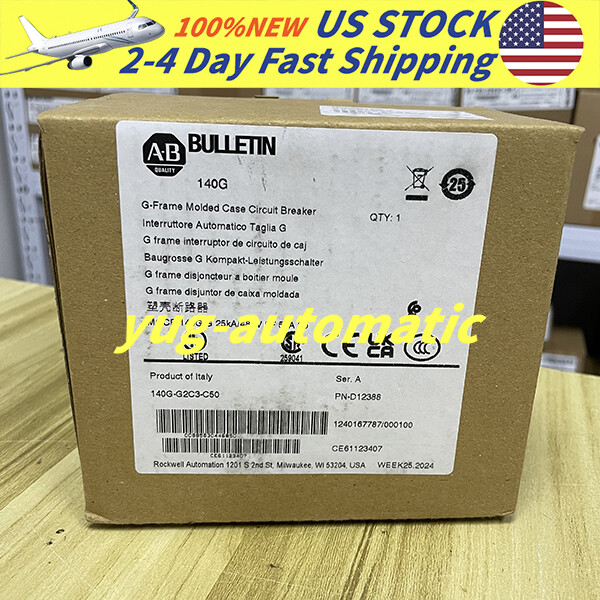 New Sealed 140G-G2C3-C50 Allen-Bradley Free Shipping