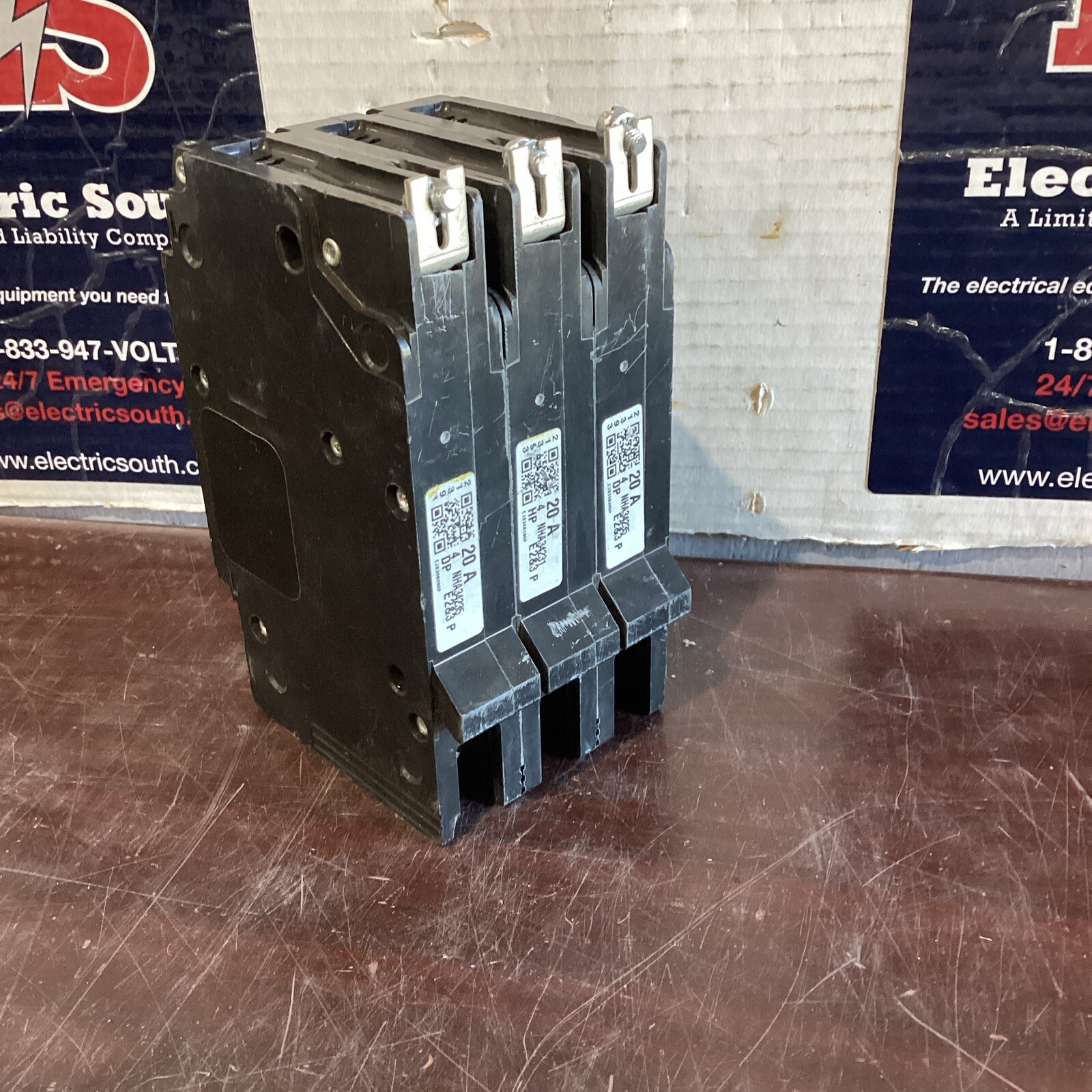 Squared Circuit Breaker EJB34020 20 Amp 480 Volt 3 Pole