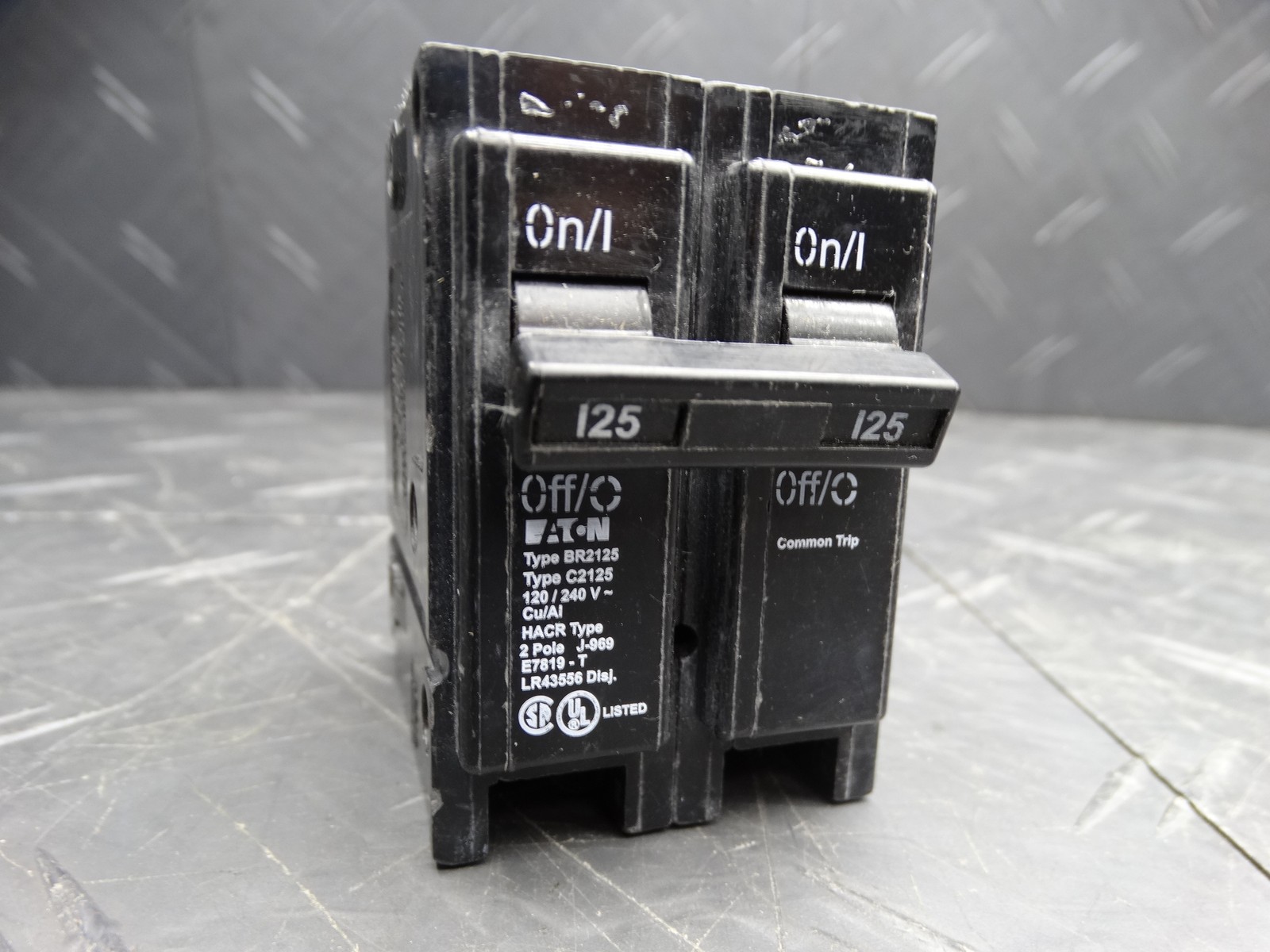 Eaton BR 125 Amp 120/240 Volts 2-Pole Circuit Breaker