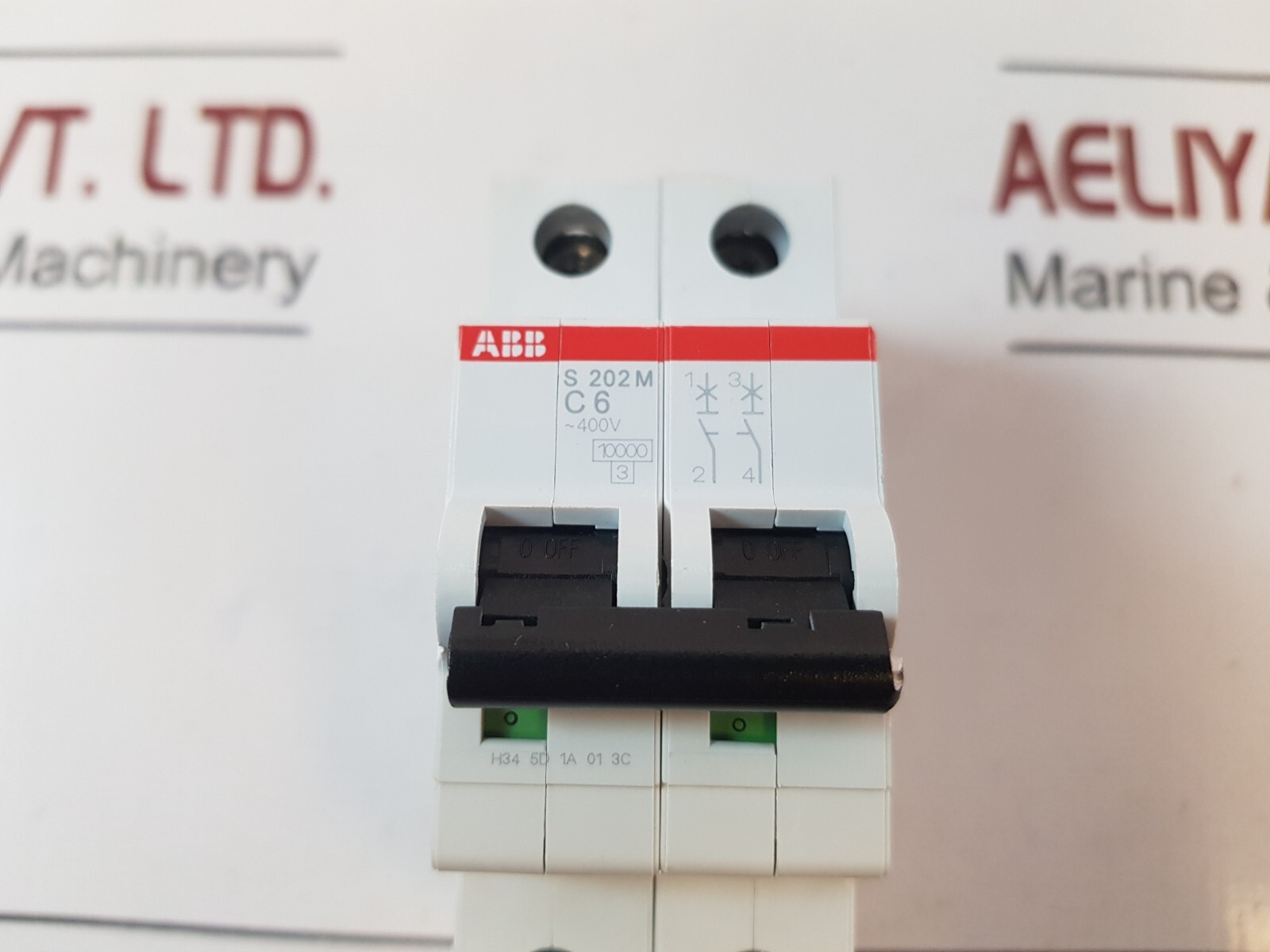 ABB S 202M C6 Miniature Circuit Breaker 6A 50/60Hz GB14048.2