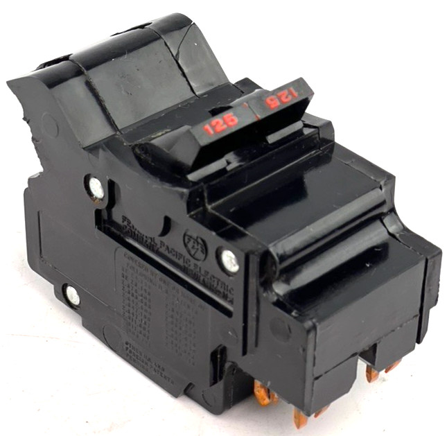 Federal Pacific 125 Amp 2 Pole NA / NAH Circuit Breaker FPE NA2125 — CHIP READ
