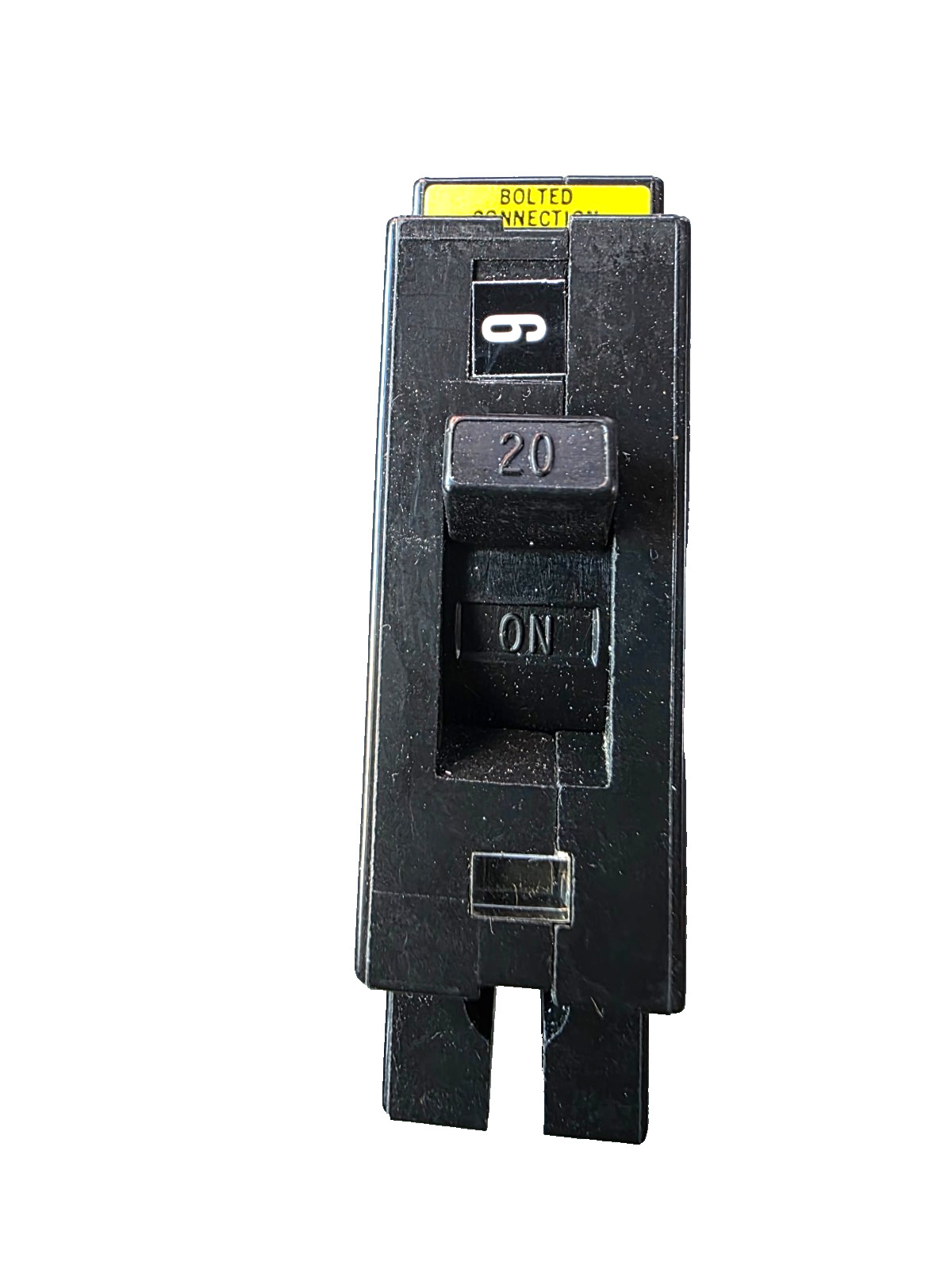 Square D EHB 14020 Circuit Breaker 20 Amp 1-Pole 277V Bolt-On Type EHB4