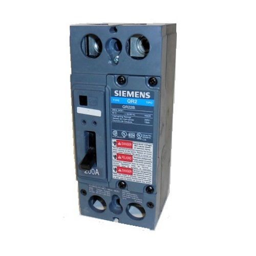 HQR22B175 SIEMENS BREAKER QR 2P 175A 240V 65KA QR BREAKERS MOLDED CASE CIRCU NEW