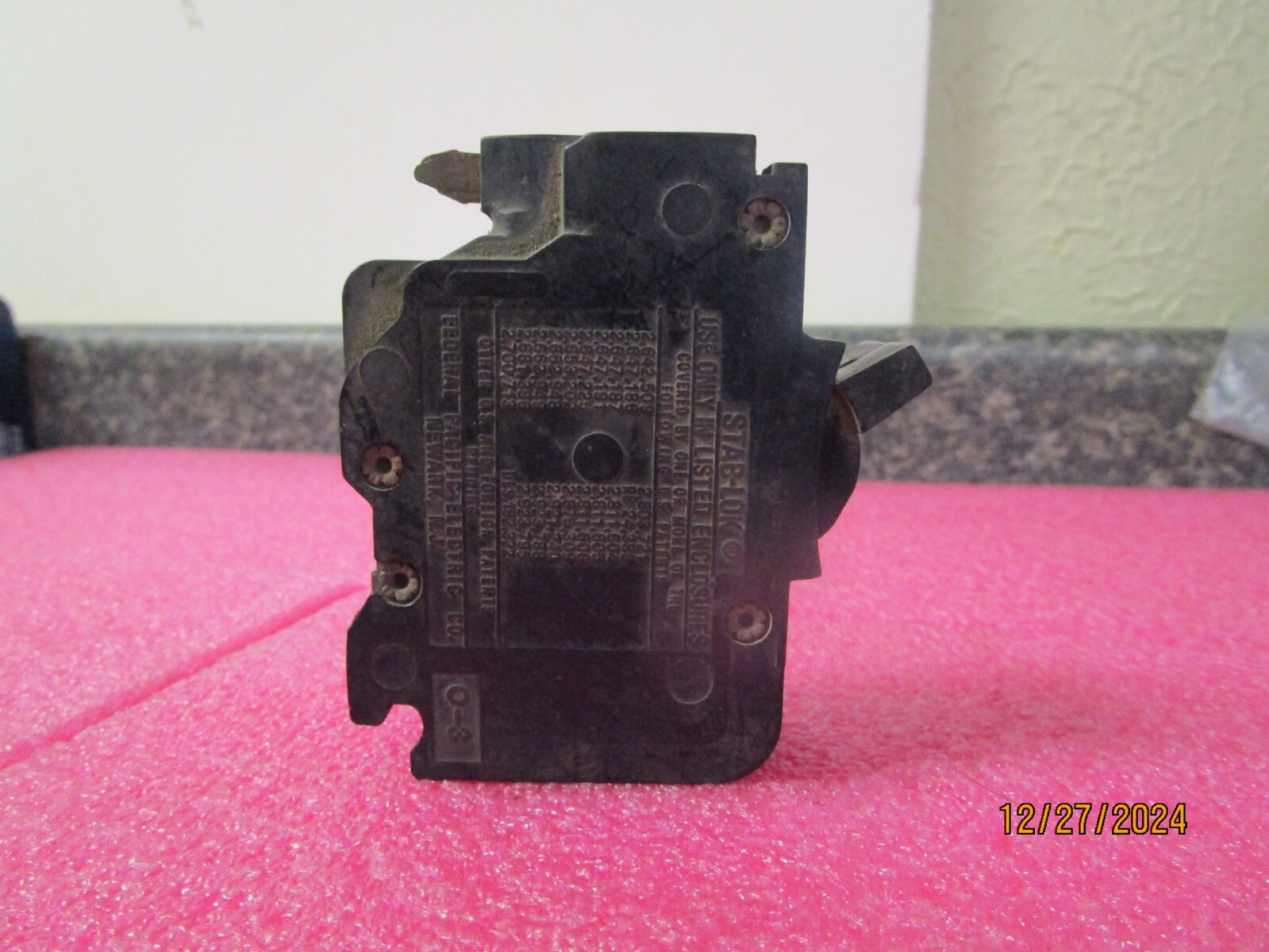 FPE Federal Pacific 20 Amp 2 Pole NC220 Stab-Lok Breaker Mini THIN NC