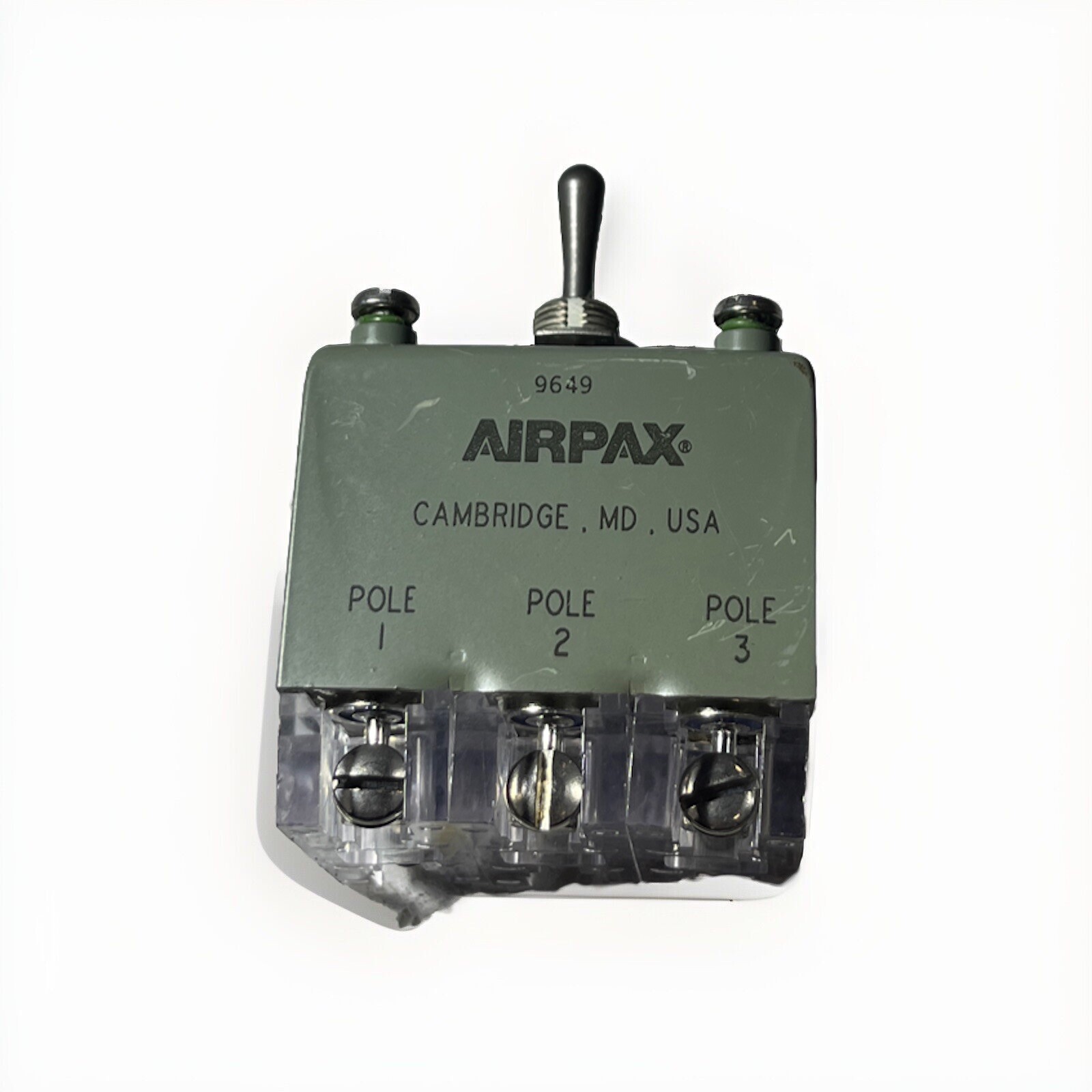 M39019/06-339S AIRPAX/SENSATA Circuit Breaker 3Pole 20A 240VAC/50VDC 1 UNIT