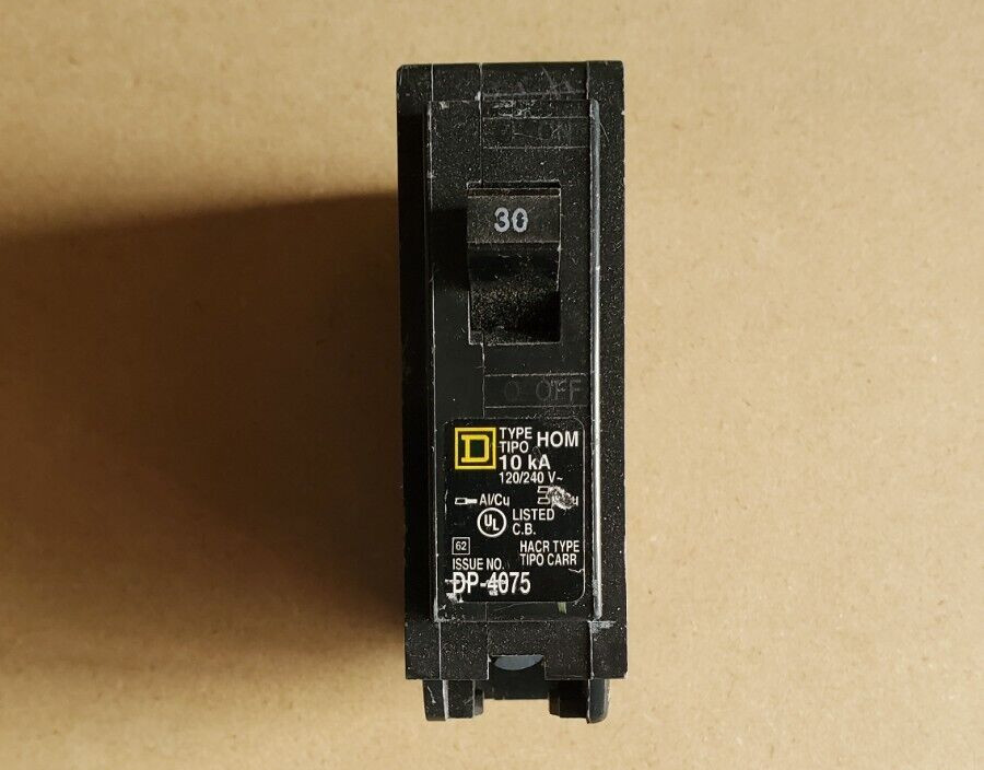 Homeline 30 Amp Single-Pole Circuit Breaker(HOM130CP), CSED, 120/240-Volt AC