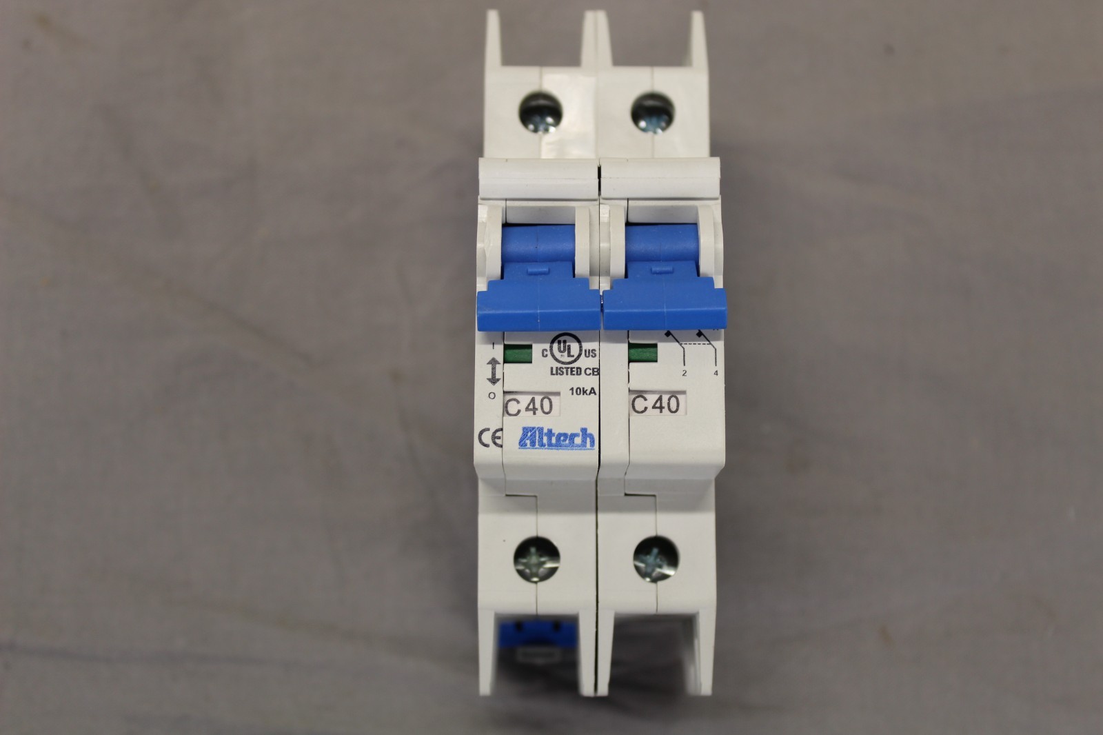 Altech 2 pole UL 489 E305318 branch circuit breaker