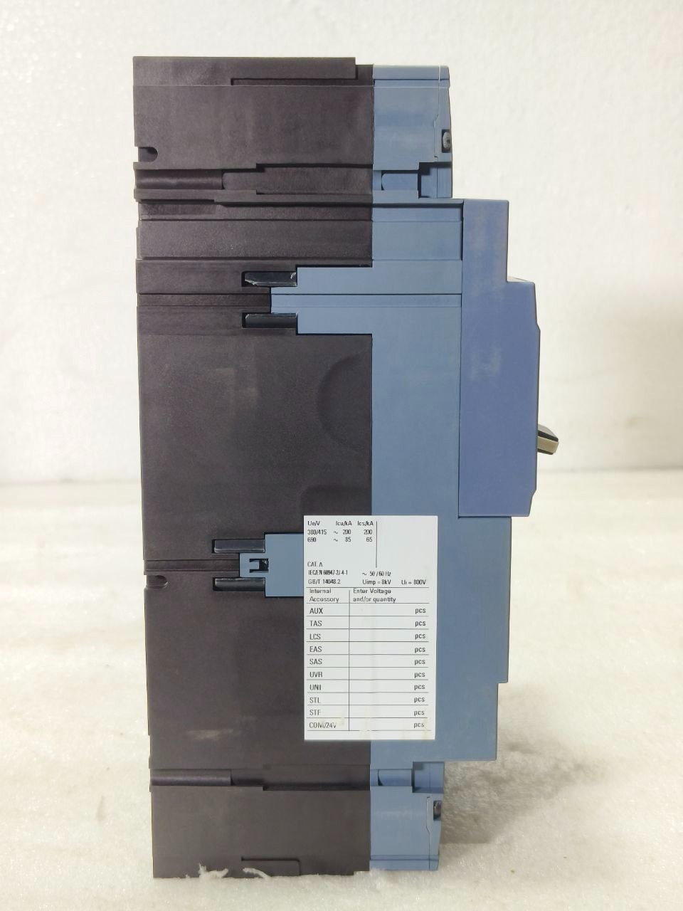 NEW | SIEMENS 3VA2440-0MN32-0AA0 SENTRON MCCB 400A 3-POLE 415V 200KA FRAME 630