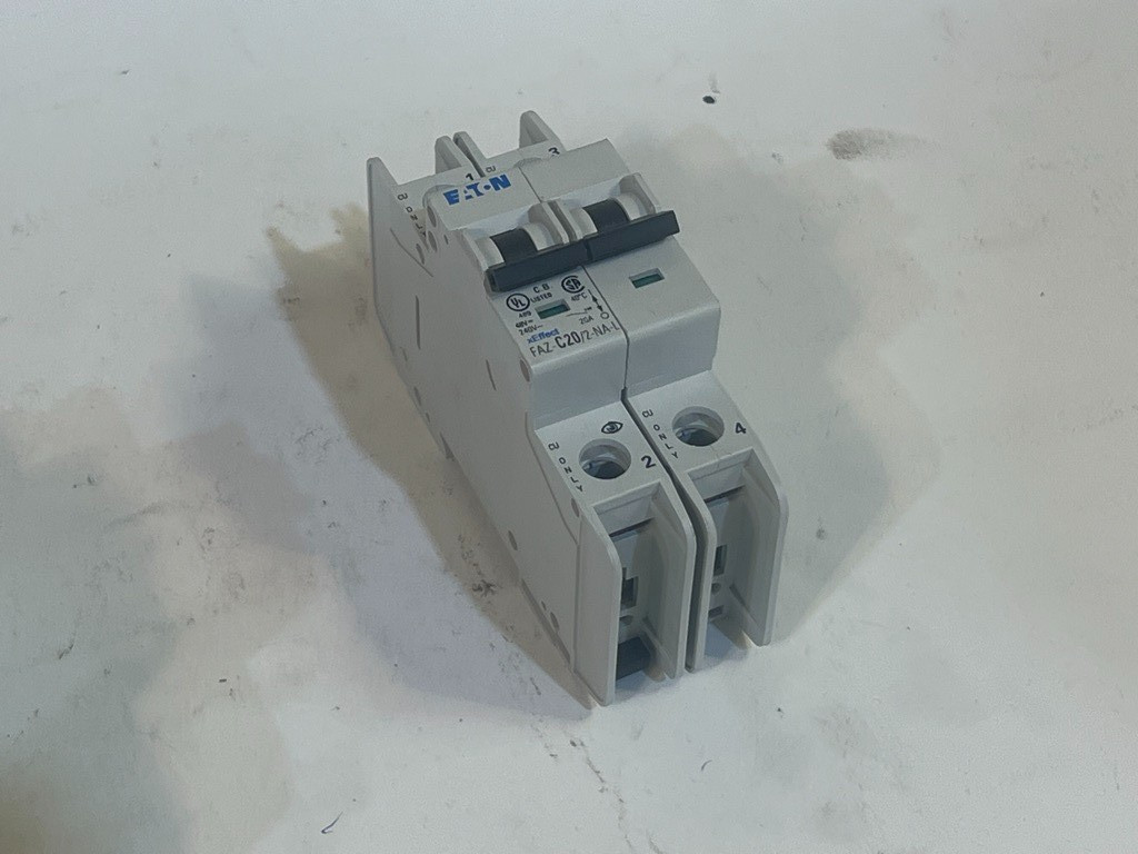 Lot of 19 Assorted 15A, 20A, 30A Circuit Breakers: CNFC, ABL, Eaton, ETA
