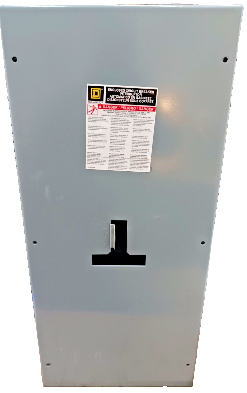 New Square D Circuit Breaker Enclosure 250A 600 VAC NEMA 1 Powerpact J250S