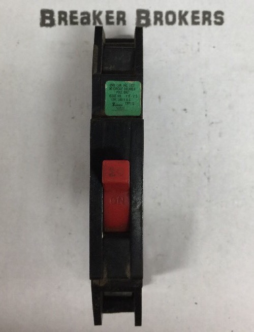 ZINSCO GTE SYLVANIA 20 AMP TYPE Q – 1 POLE PLUG IN CIRCUIT BREAKER SHIPS TODAY