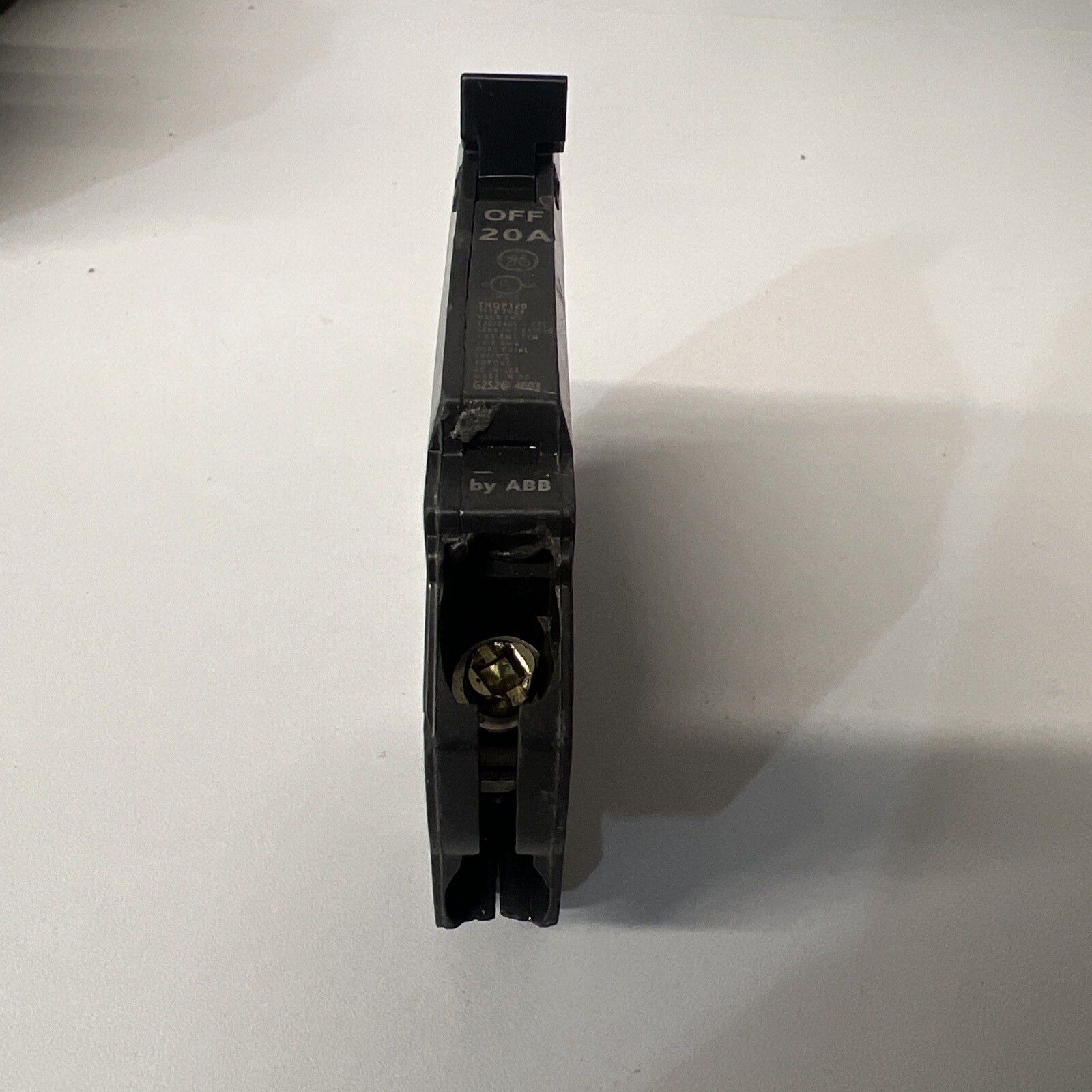 GE THQP120 1 Pole 20 Amp 120/240v Type THQP Circuit Breaker