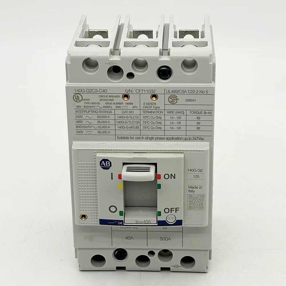 140G-G2C3-C40 140G 125A Frame Molded Case 40 A Ckt-Bkr 140GG2C3C40