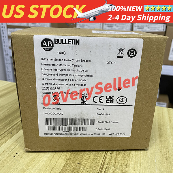 Brand New Allen-Bradley 140G-G2C3-C50 Free Shipping