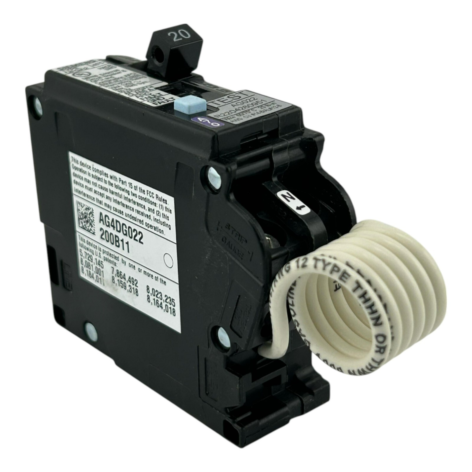 NEW OPEN BOX SIEMENS Q120DF 1 P 20 AMP AFC/GFCI GFI COMBINATION CIRCUIT BREAKER
