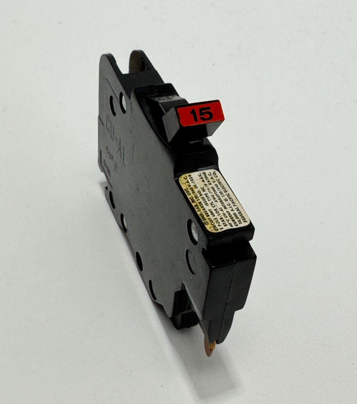 Federal Pacific Electric NC115 1 Pole 15 Amp 120v Stab-Lok Circuit Breaker